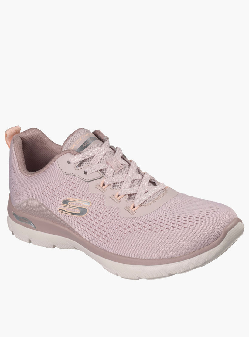 Skechers Women ARCH FIT SUMMITS Lace-Up Sports Shoes-women-shoes-sneakers-image-5