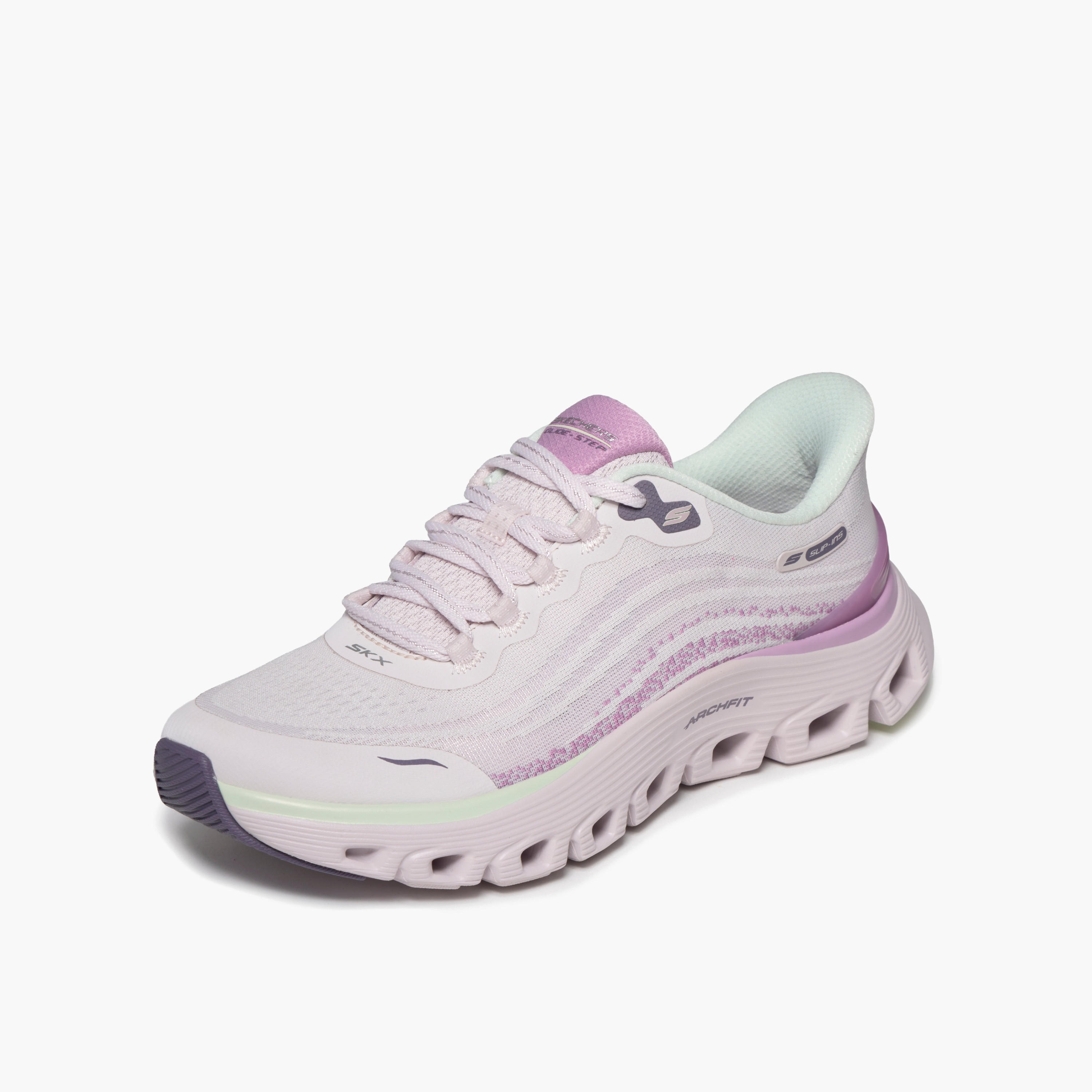 Skechers Women ARCH FIT GLIDE-STEP WAVE Slip-On Sports Shoes-women-shoes-sneakers-image-3
