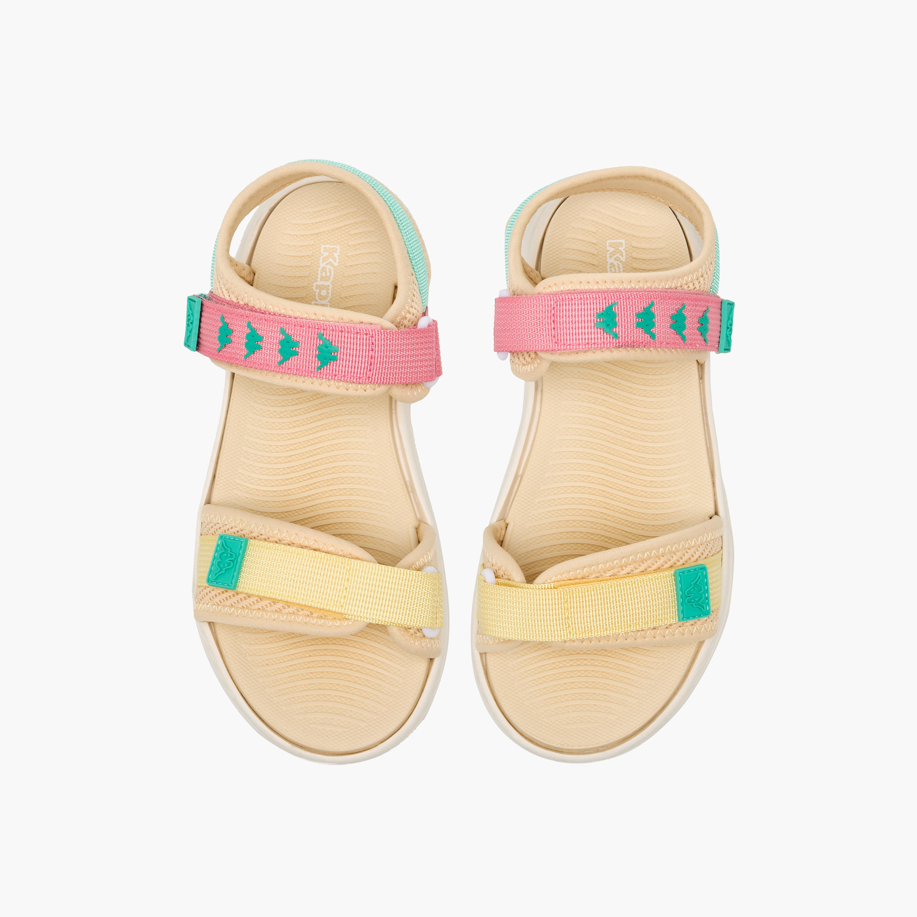 صندل رياضي بألوان وشريط إغلاق لاصق للبنات من كابا-girls-shoes-sandals-image-1