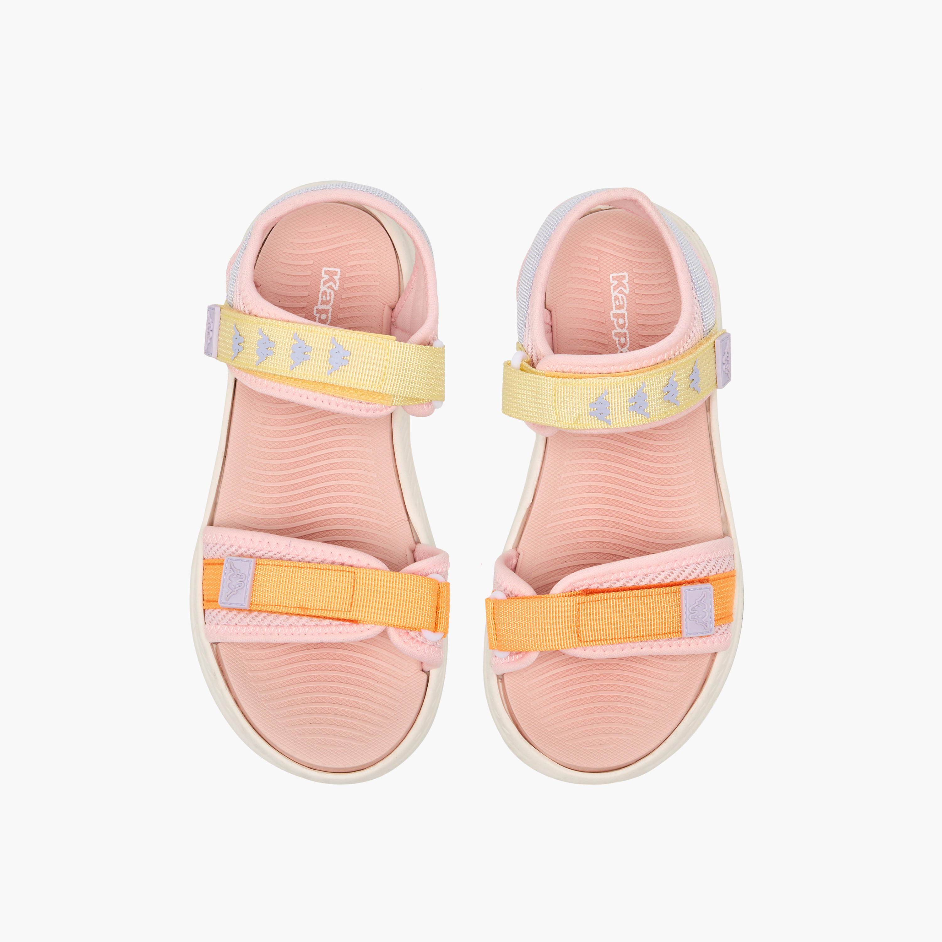 Kappa Girls Colourblock Hook & Loop Sport Sandals-girls-shoes-sandals-image-1