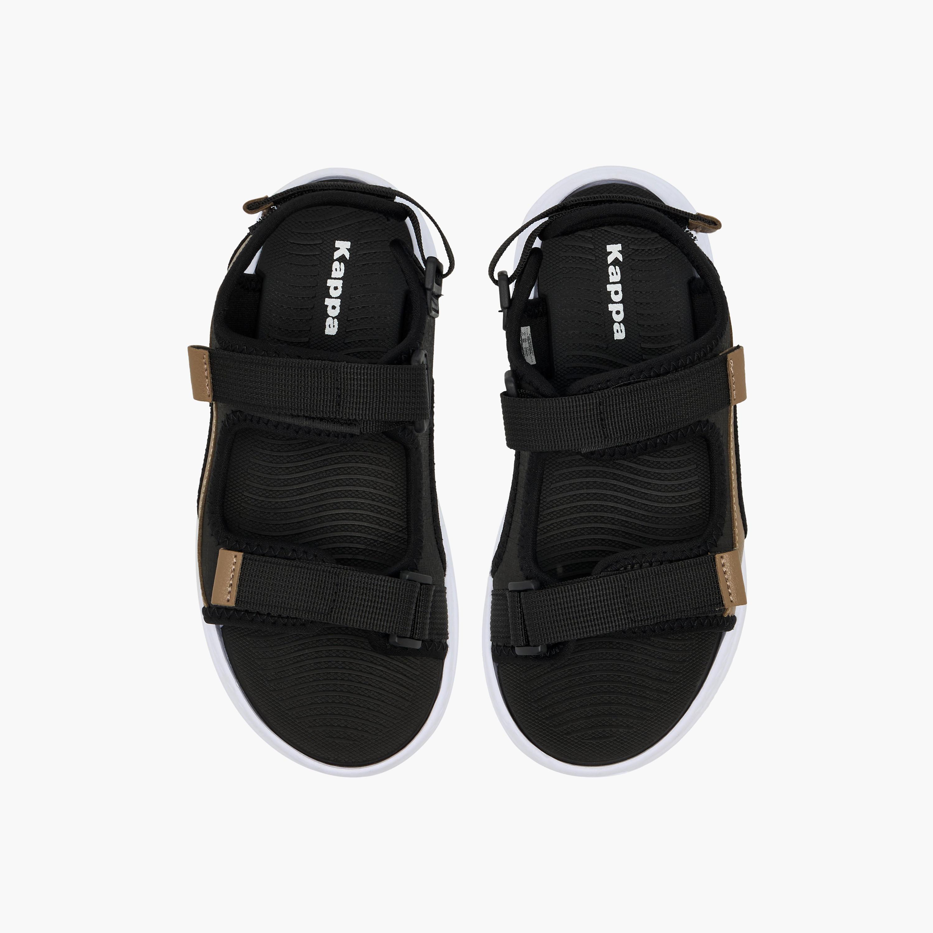 Kappa Boys Colourblock Hook & Loop Sandals-boys-shoes-sandals-image-1