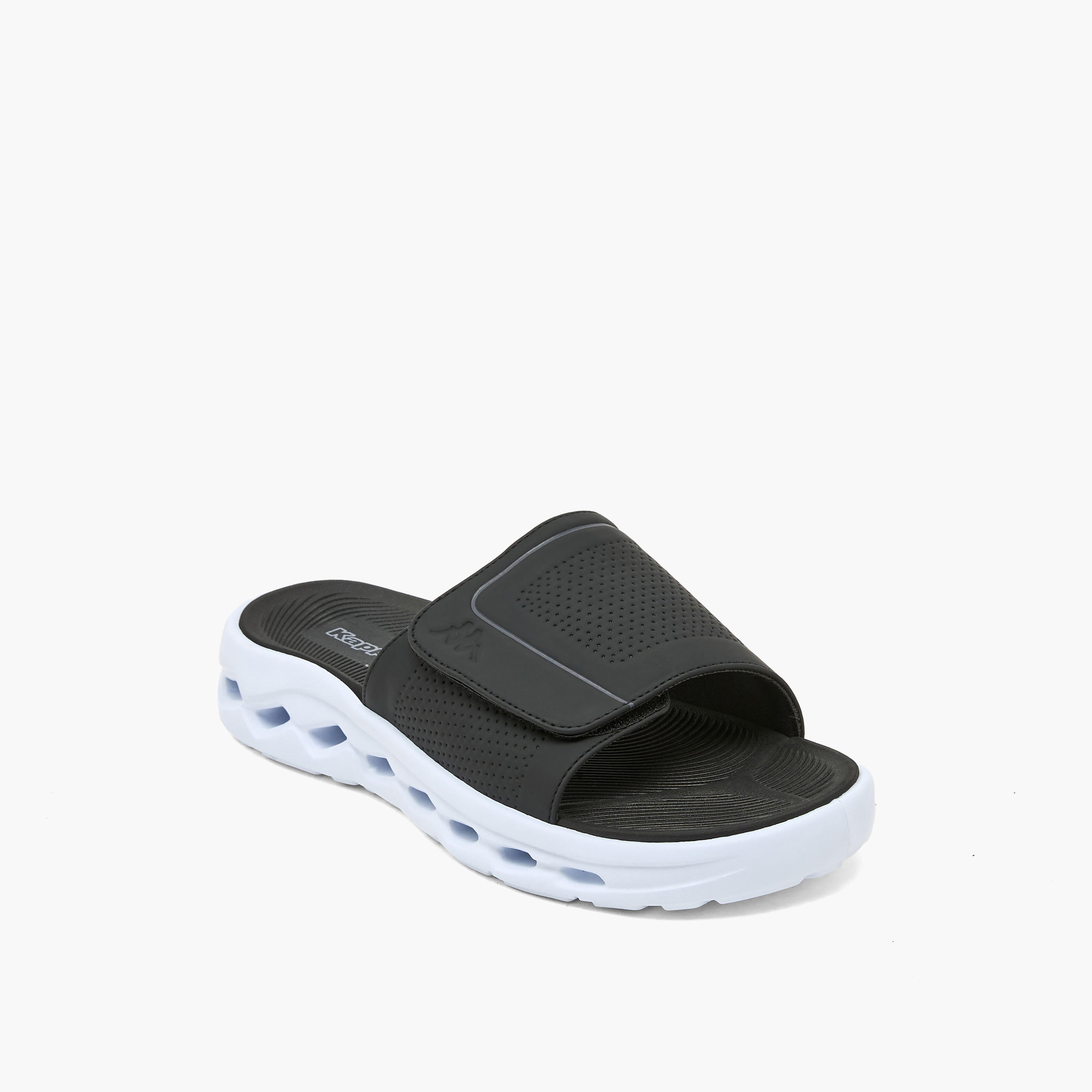 Kappa Men Perforated Slides-men-shoes-flipflopsandslides-image-2