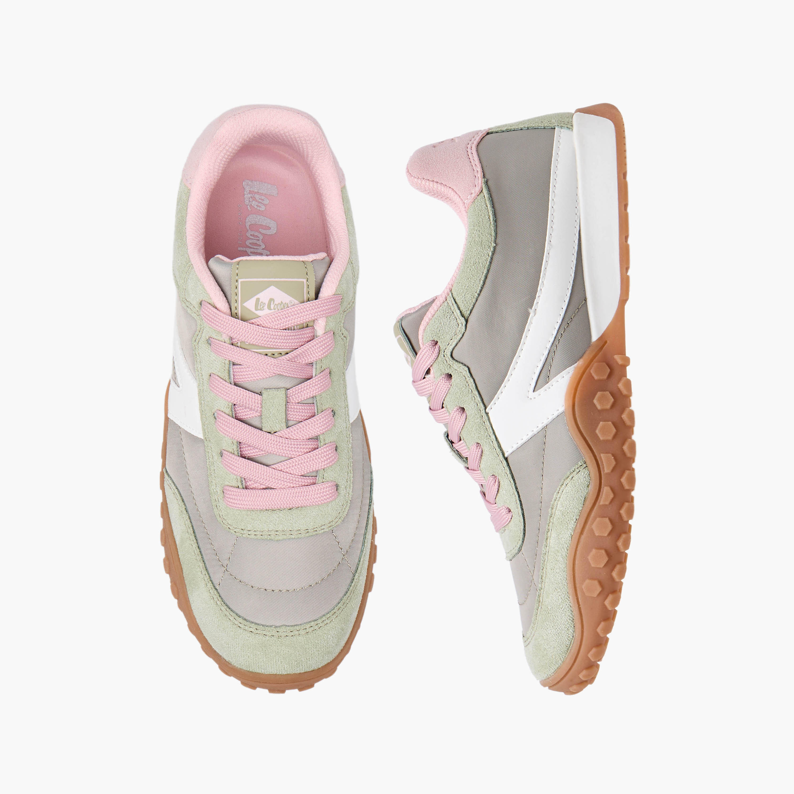 Lee Cooper Women Lace-Up Sneakers-women-shoes-sneakers-image-1