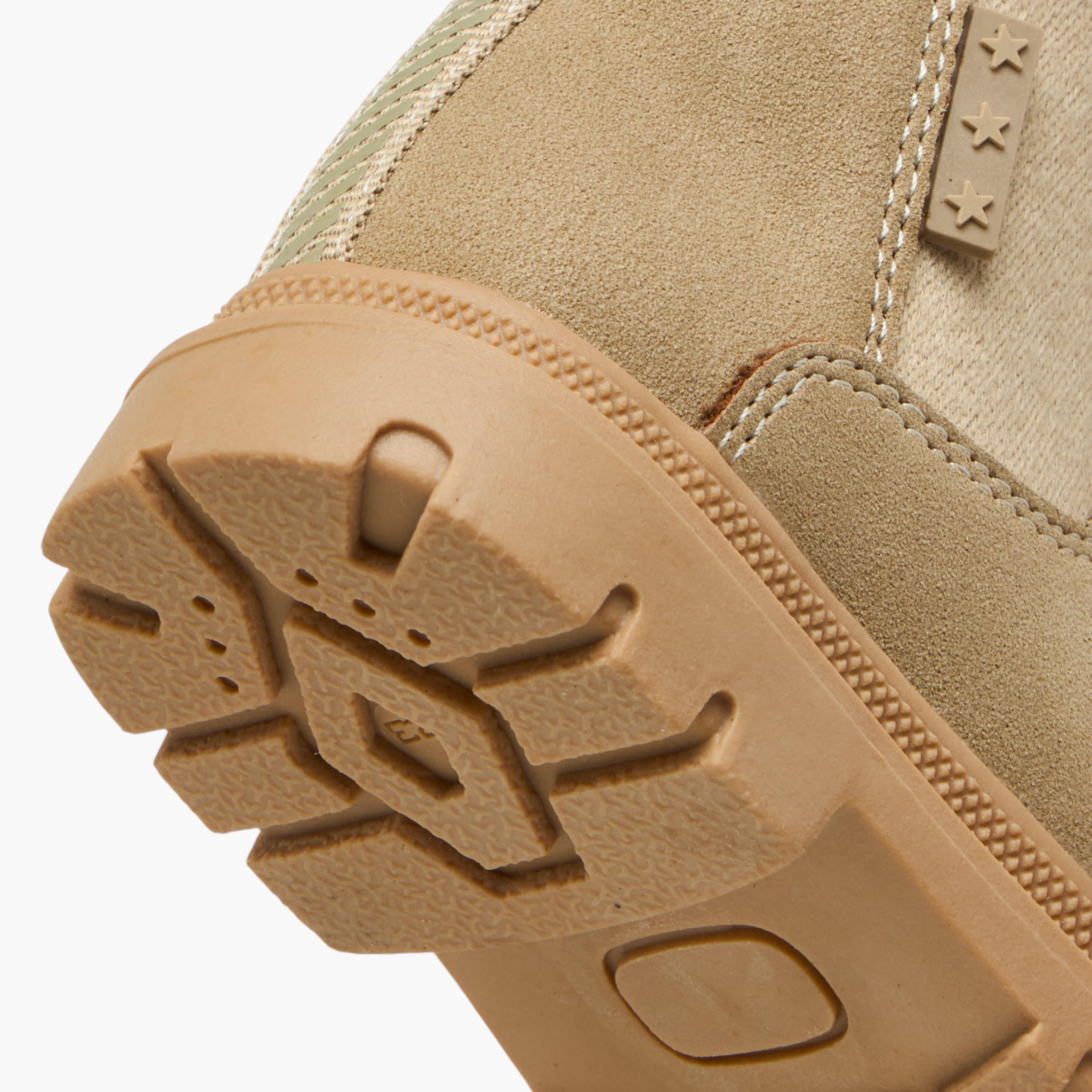 Barefeet Panelled High Top Ankle Boots with Zip Closure-boys-shoes-boots-image-5