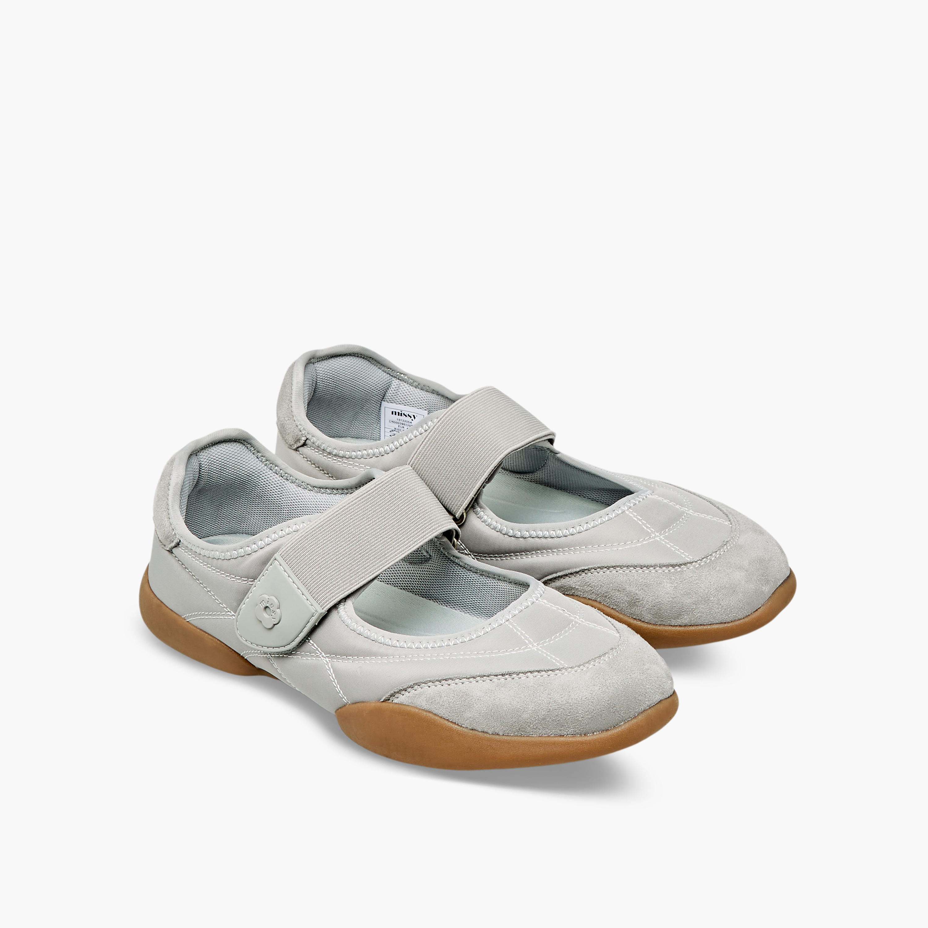 Missy Women Hook & Loop Mary Jane Sneakers-women-shoes-ballerinas-image-1