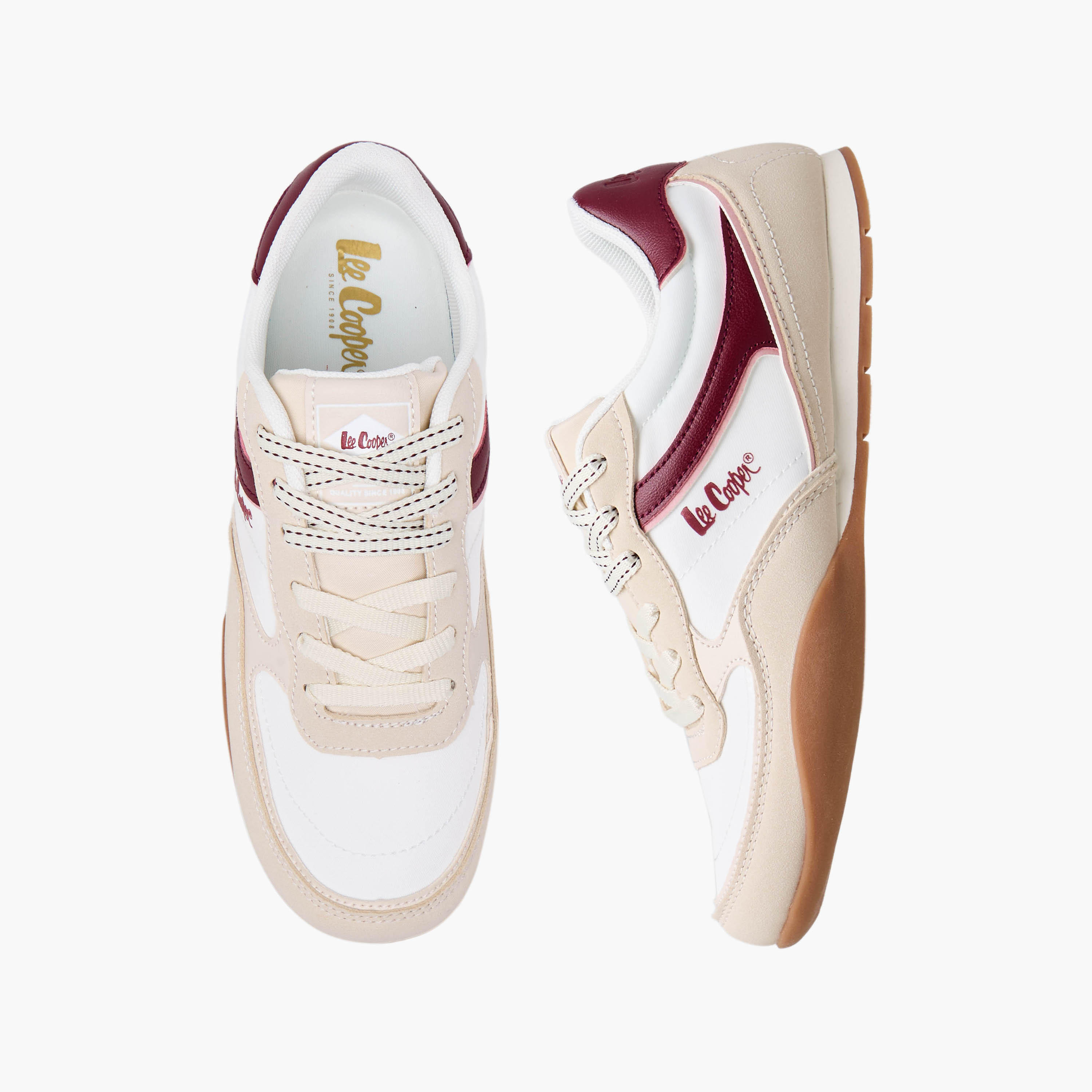 Lee Cooper Women Lace-Up Sneakers-women-shoes-sneakers-image-1