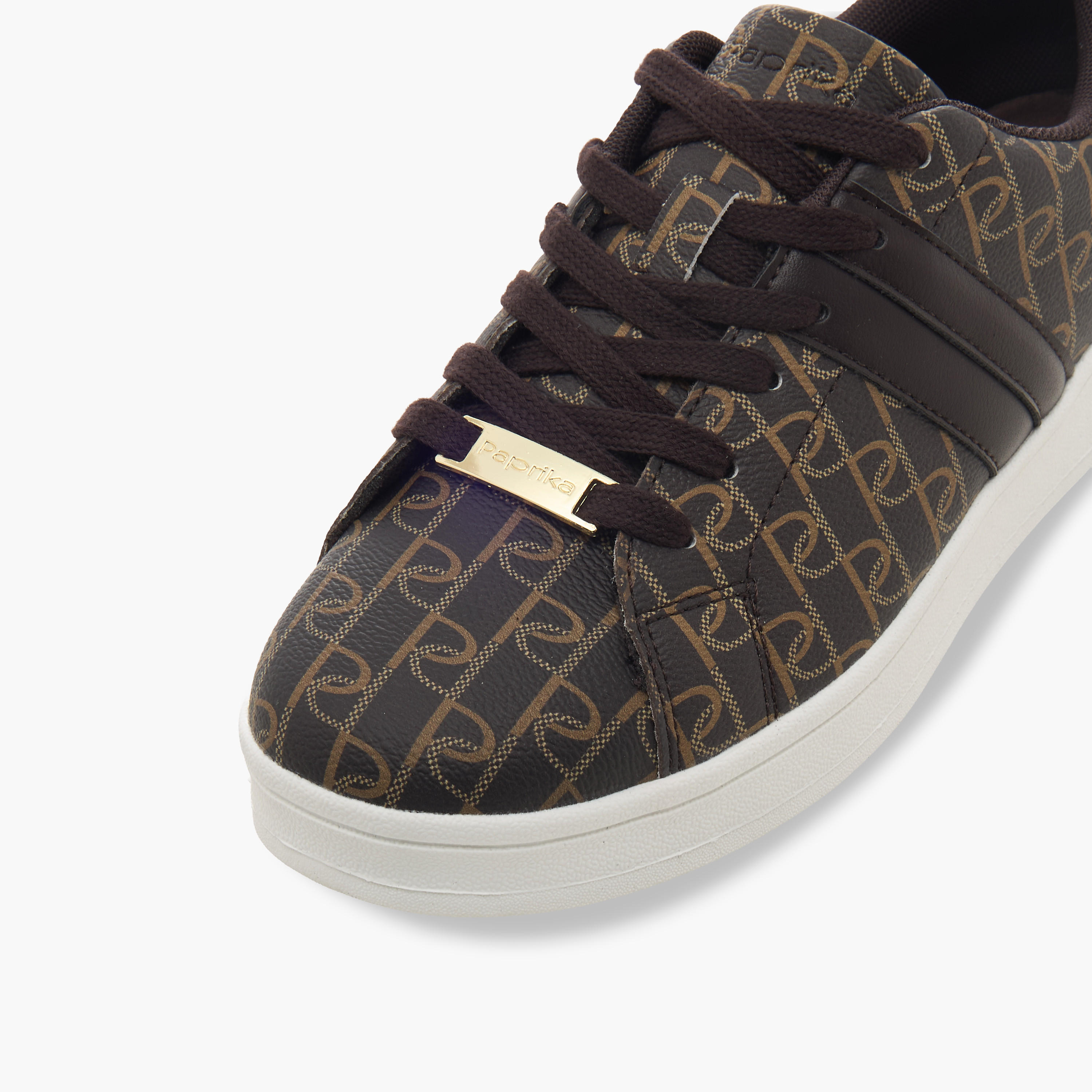 Paprika Women Lace-Up Ankle Sneakers-women-shoes-sneakers-image-4