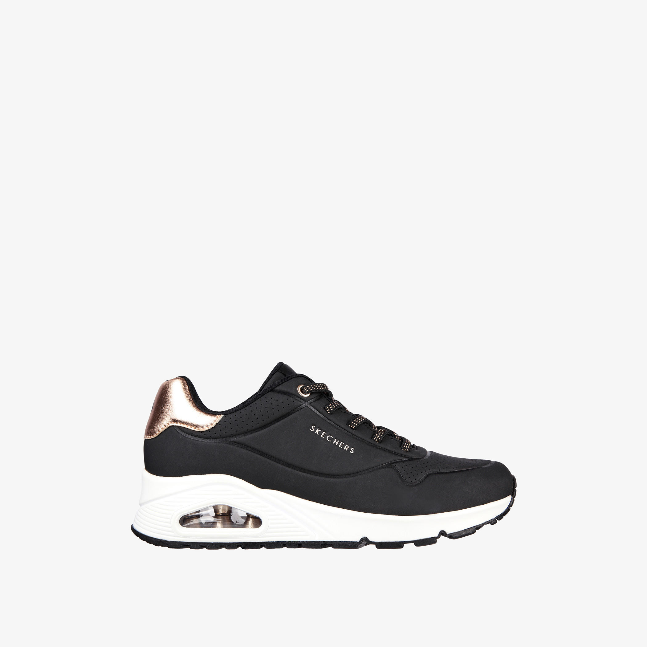 Skechers Women's UNO Lace-Up Sports Shoes - 155196-BLK-sports-women-shoes-image-5