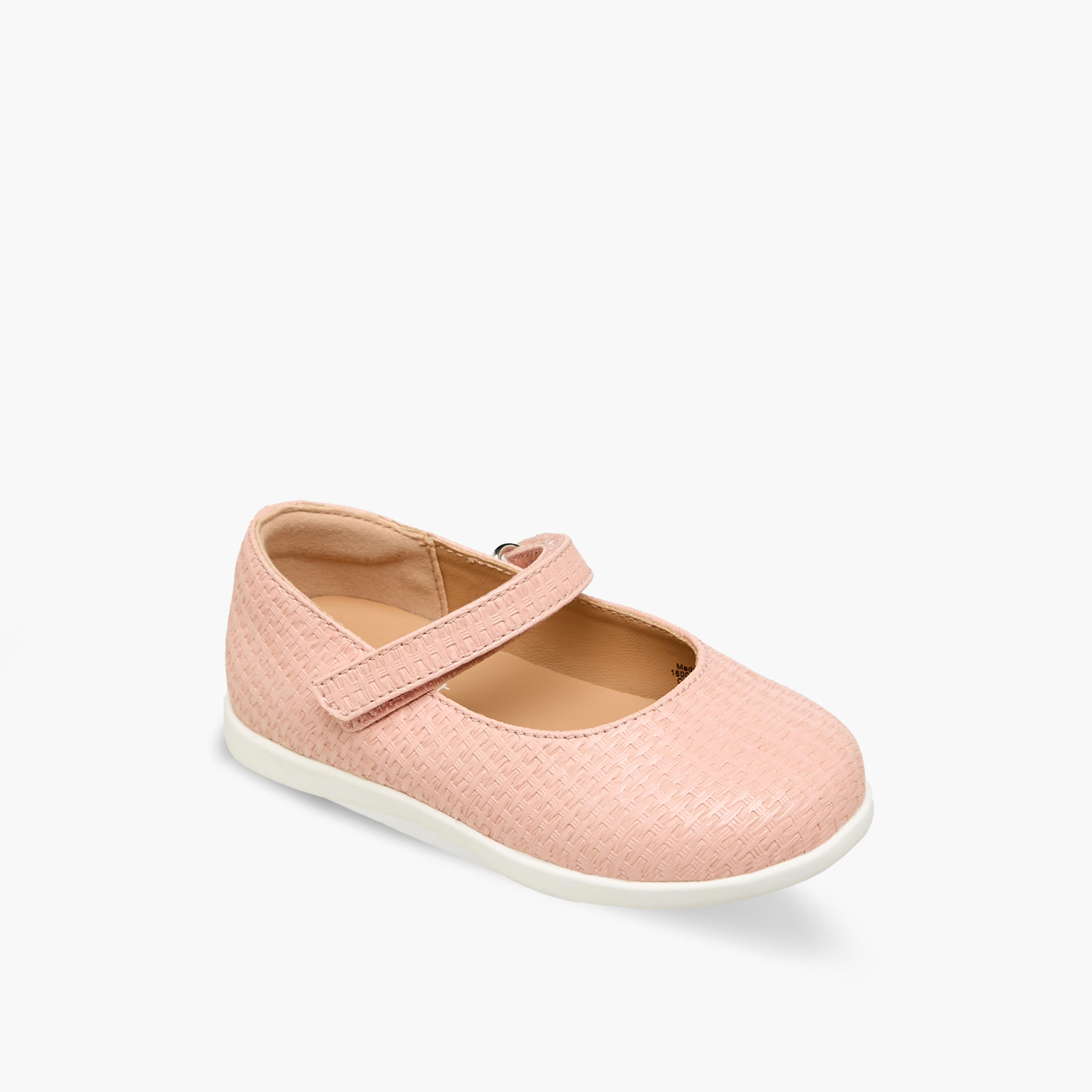 Barefeet Girls Hook & Loop Mary Jane Shoes-girls-shoes-maryjanes-image-2