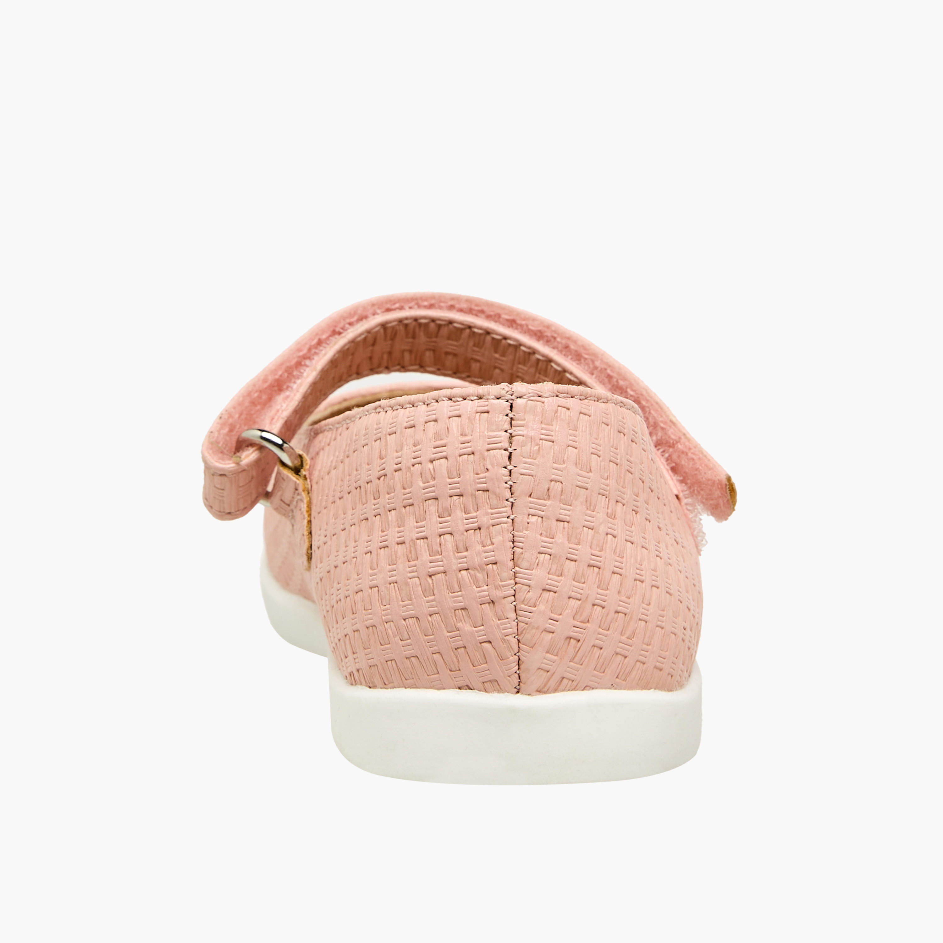 Barefeet Girls Hook & Loop Mary Jane Shoes-girls-shoes-maryjanes-image-5