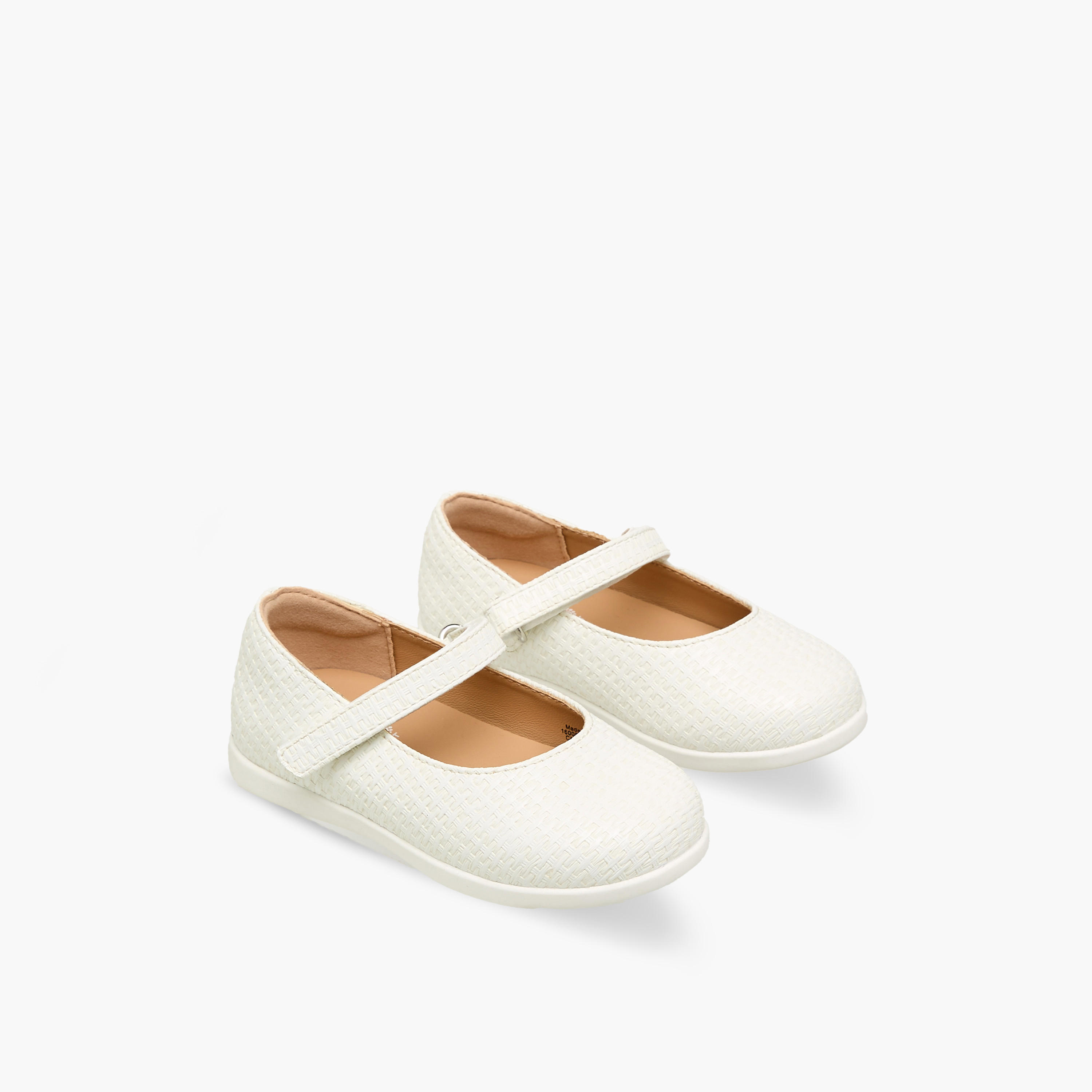 Barefeet Girls Hook & Loop Mary Jane Shoes-girls-shoes-maryjanes-image-1