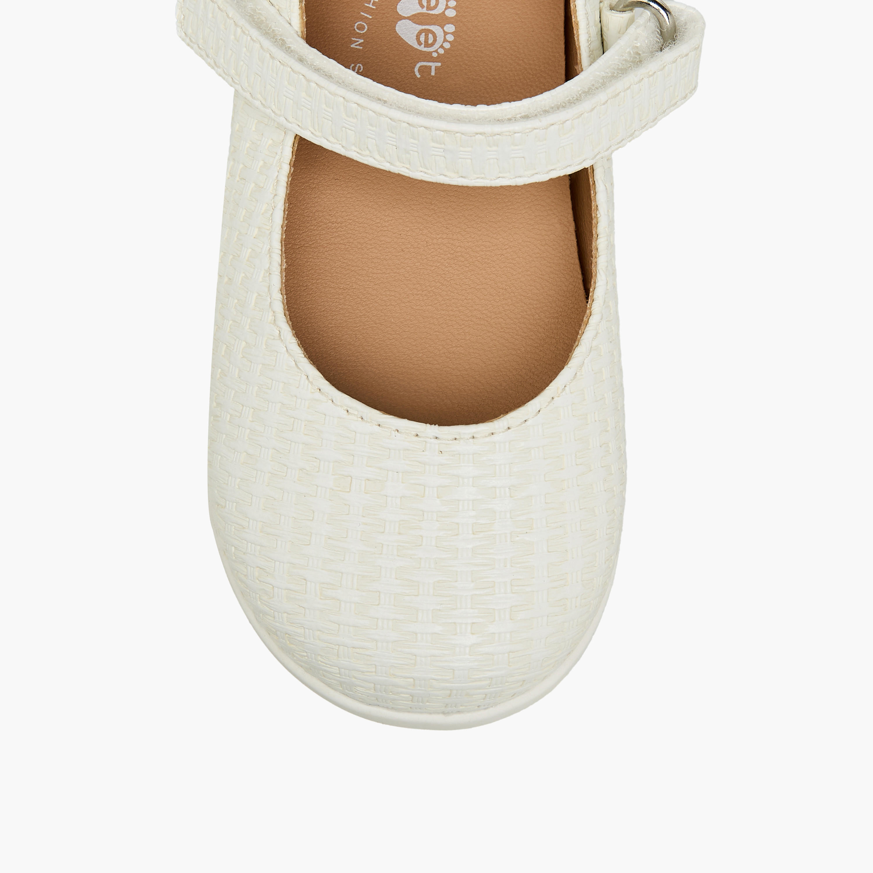 Barefeet Girls Hook & Loop Mary Jane Shoes-girls-shoes-maryjanes-image-4