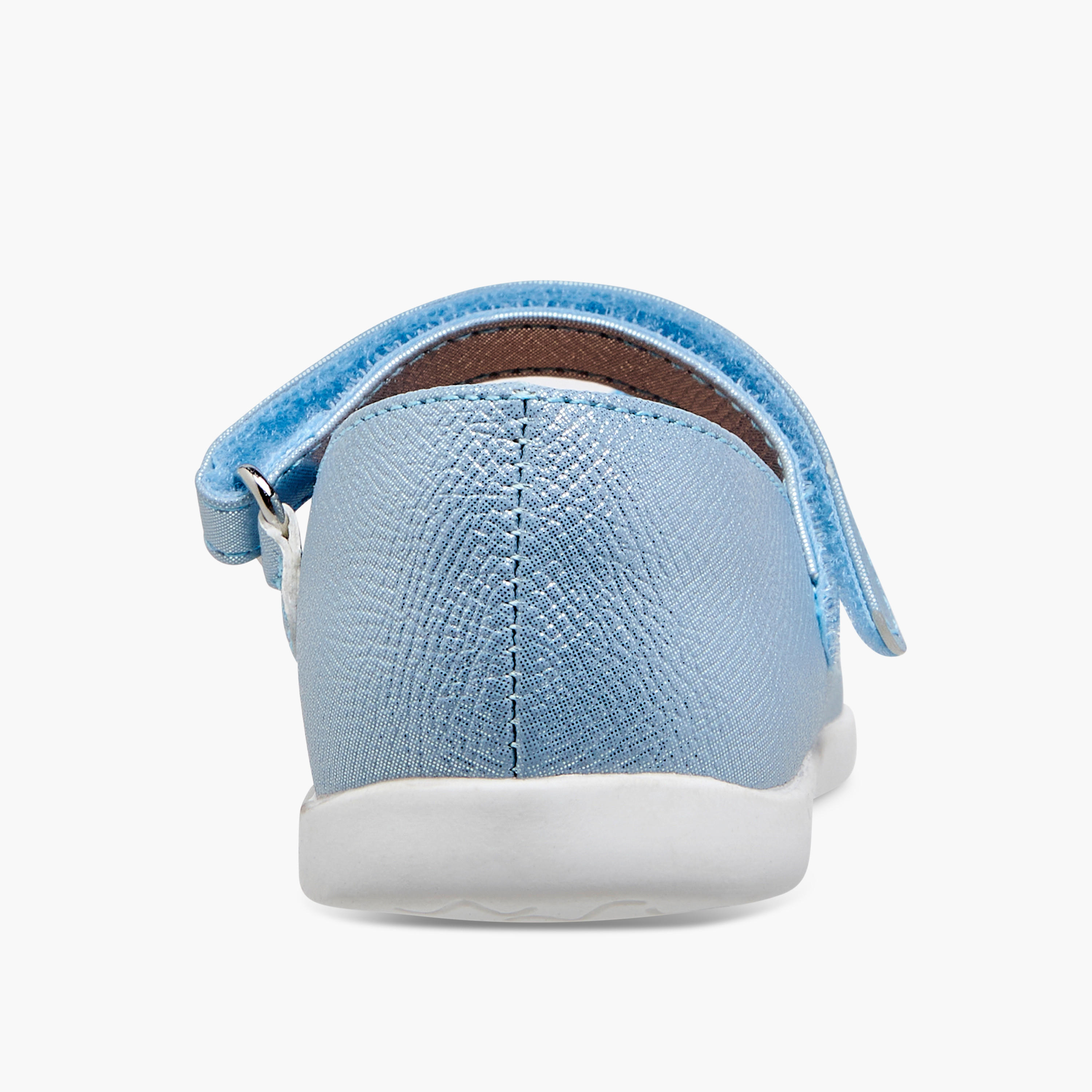 حذاء ماري جين مزين بفيونكة وشريط إغلاق لاصق من بيرفيت-girls-shoes-maryjanes-image-5