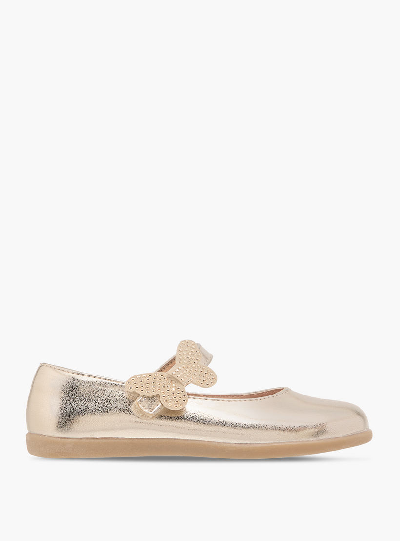 حذاء ماري جين بزينة فراشة مع شريط إغلاق من باريفيت-girls-shoes-maryjanes-image-3