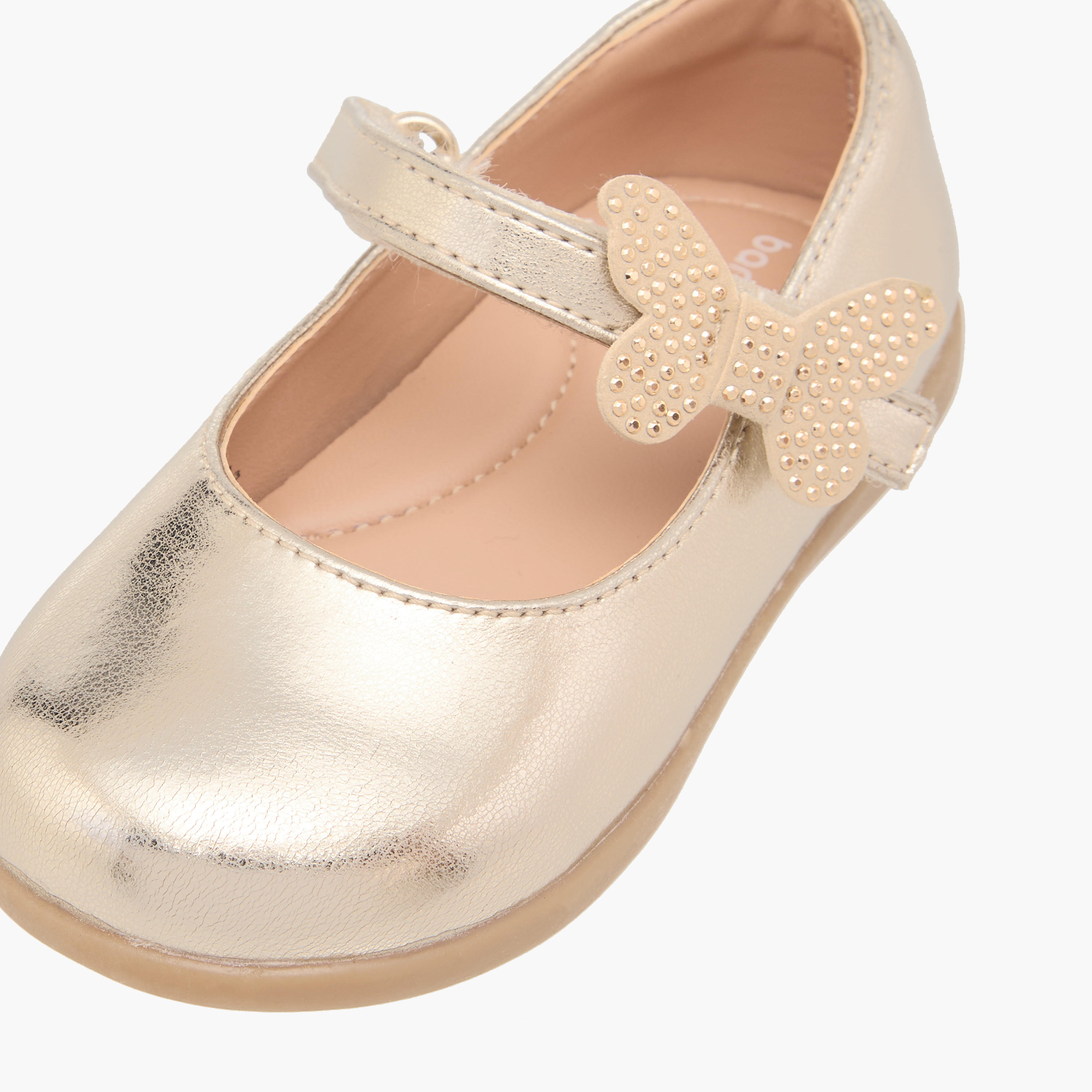 حذاء ماري جين بزينة فراشة مع شريط إغلاق من باريفيت-girls-shoes-maryjanes-image-6