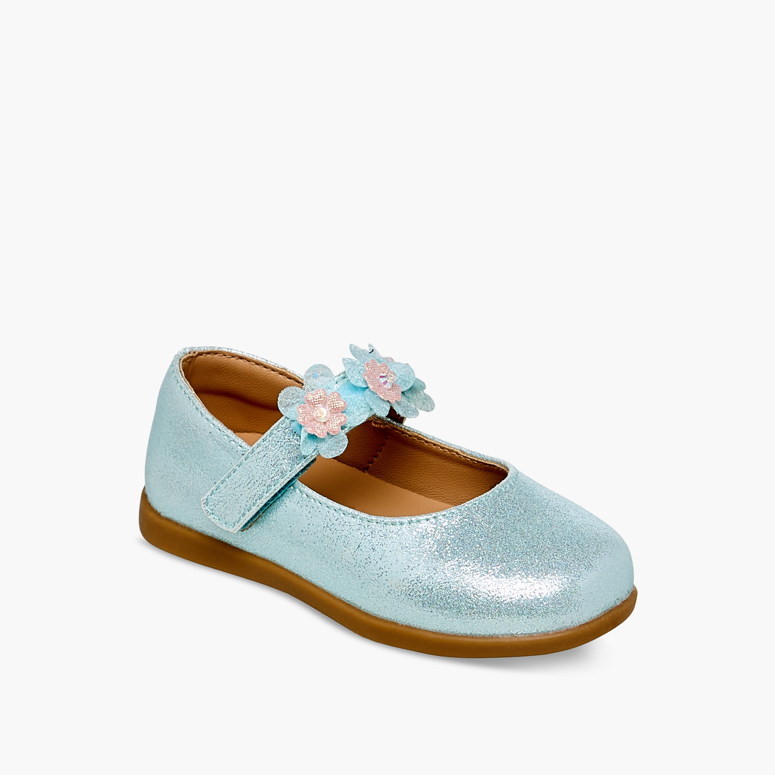 حذاء ماري جين بشريط إغلاق للبنات من بيرفيت-girls-shoes-maryjanes-image-2