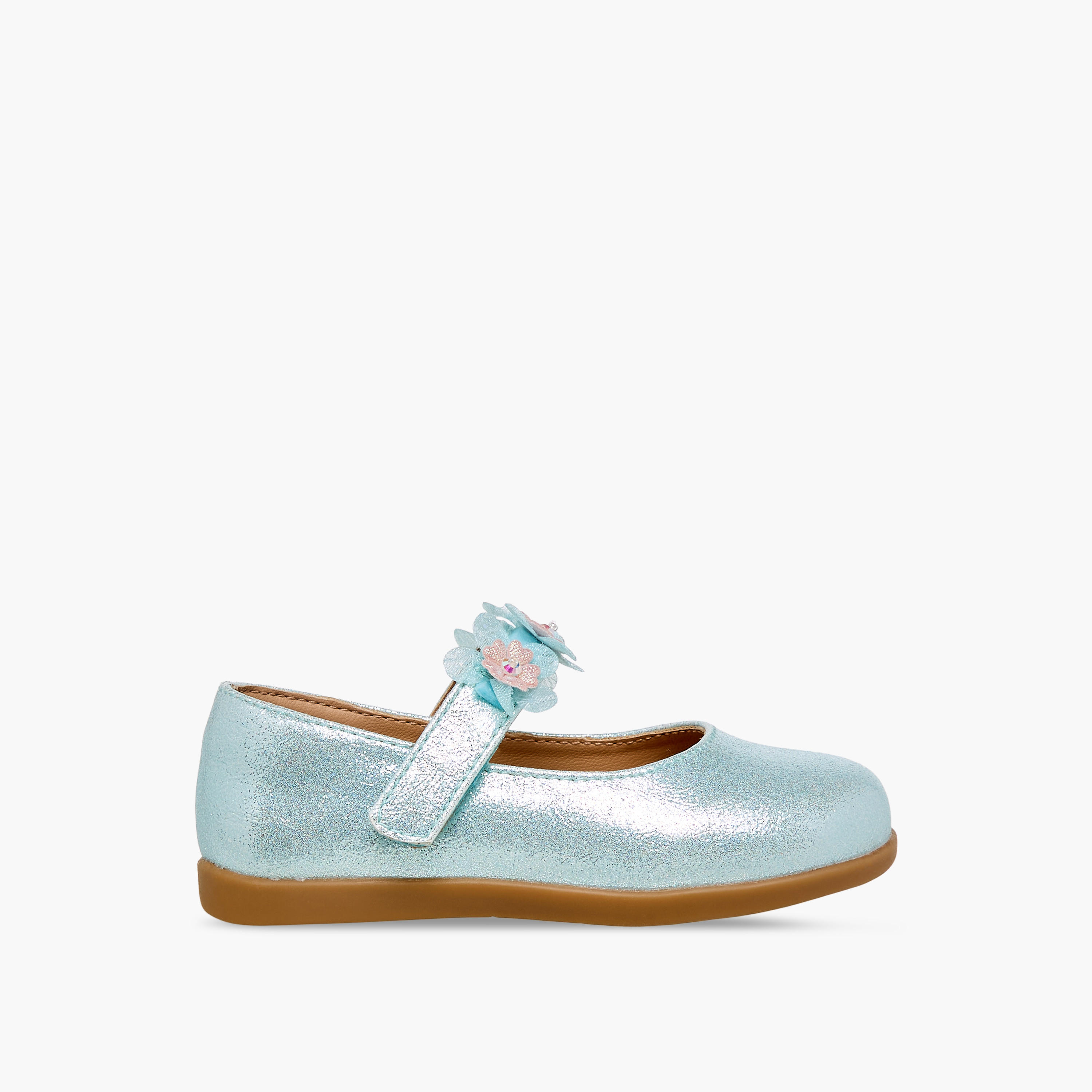 حذاء ماري جين بشريط إغلاق للبنات من بيرفيت-girls-shoes-maryjanes-image-3