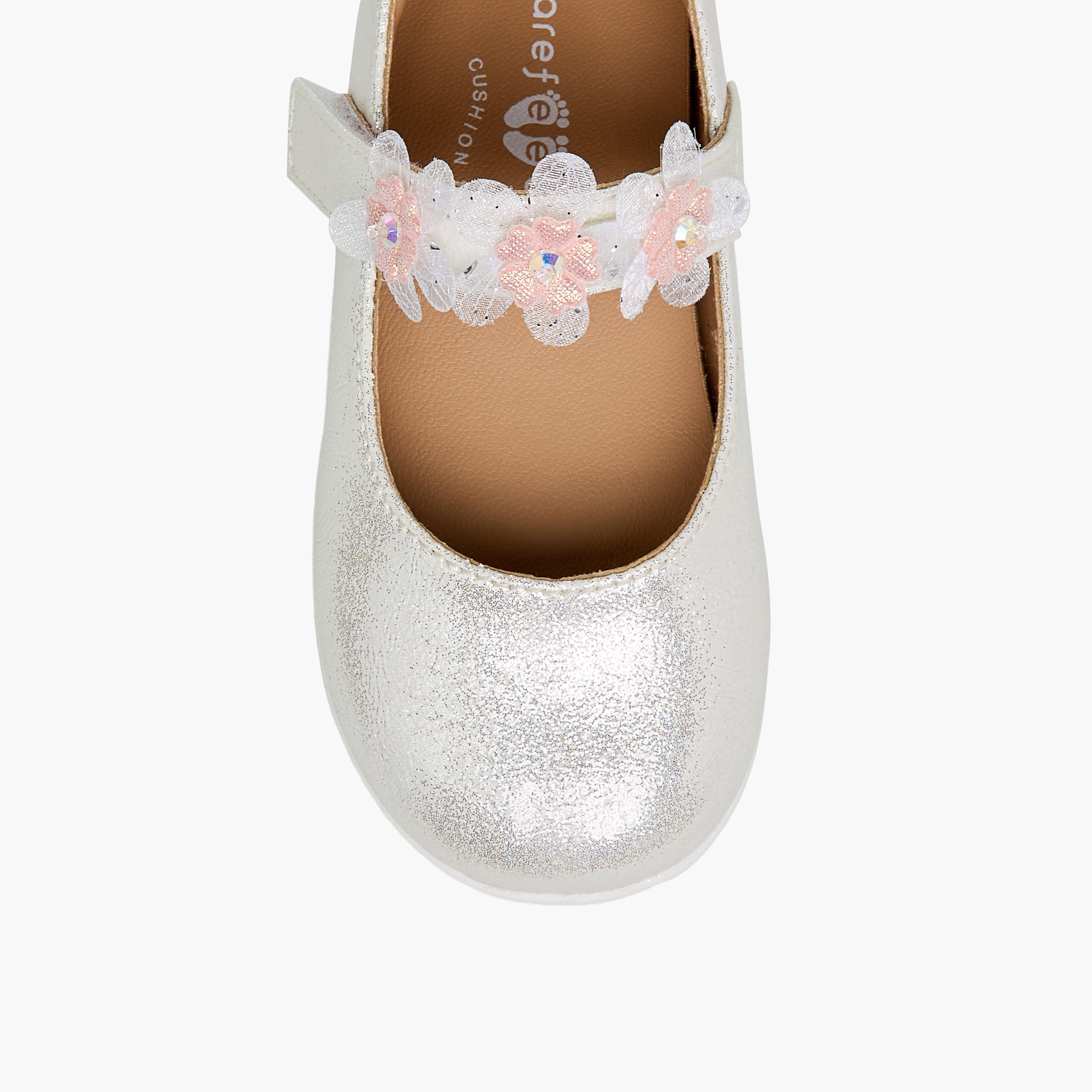 حذاء ماري جين بشريط إغلاق للبنات من بيرفيت-girls-shoes-maryjanes-image-4