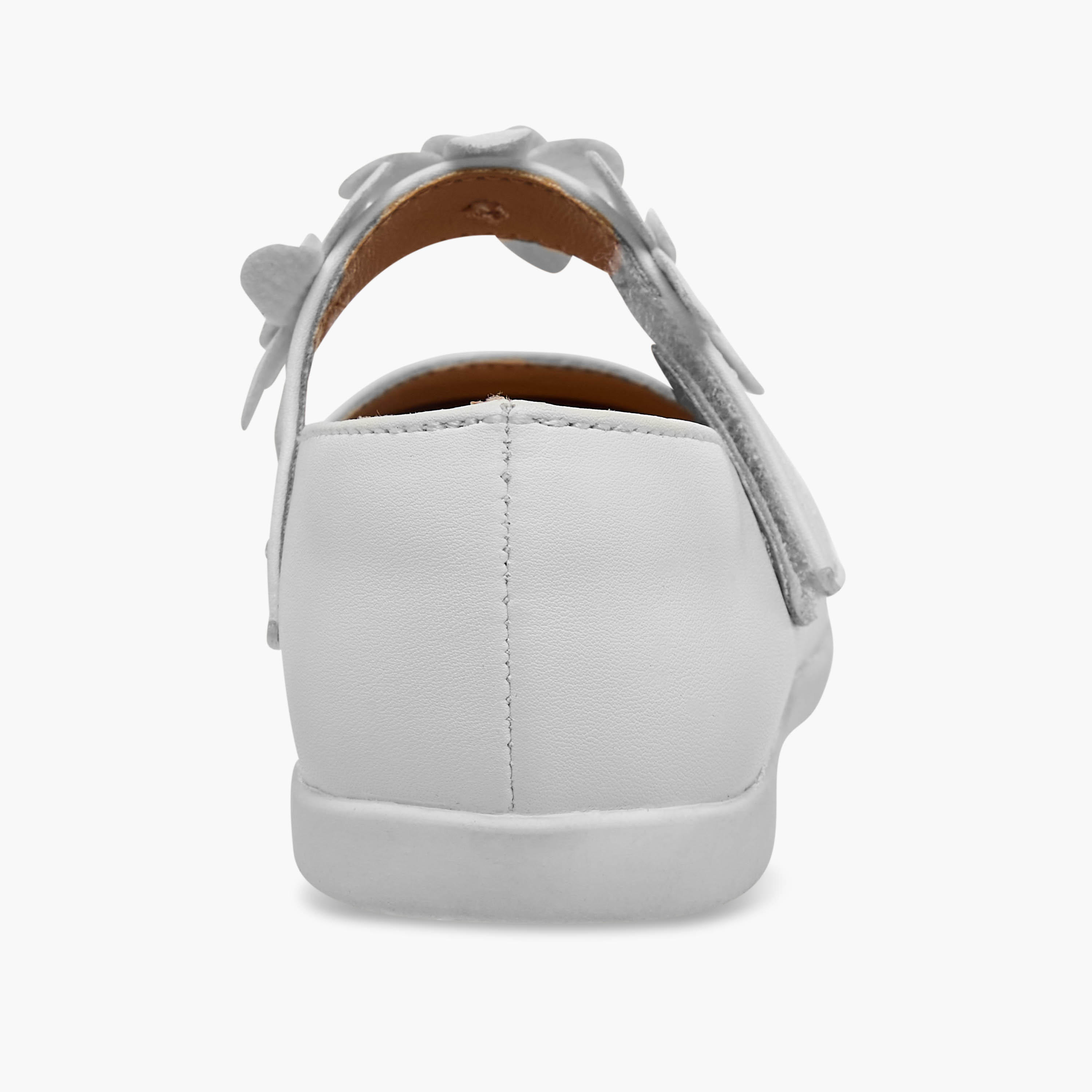 حذاء ماري جين بتزيينات زهرية للبنات من بارفيت-girls-shoes-maryjanes-image-5
