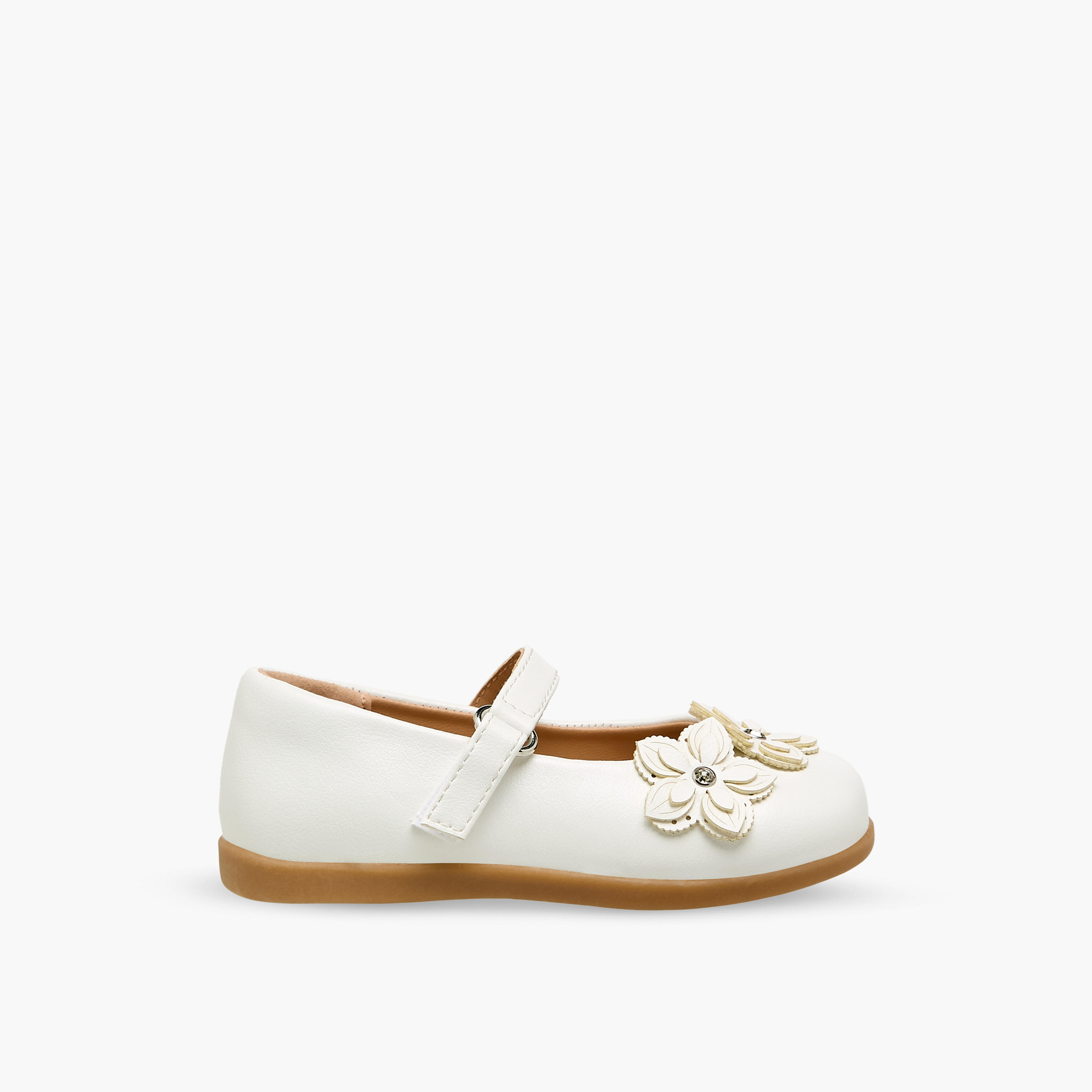 Barefeet Girls Hook & Loop Mary Jane Shoes-girls-shoes-maryjanes-image-3