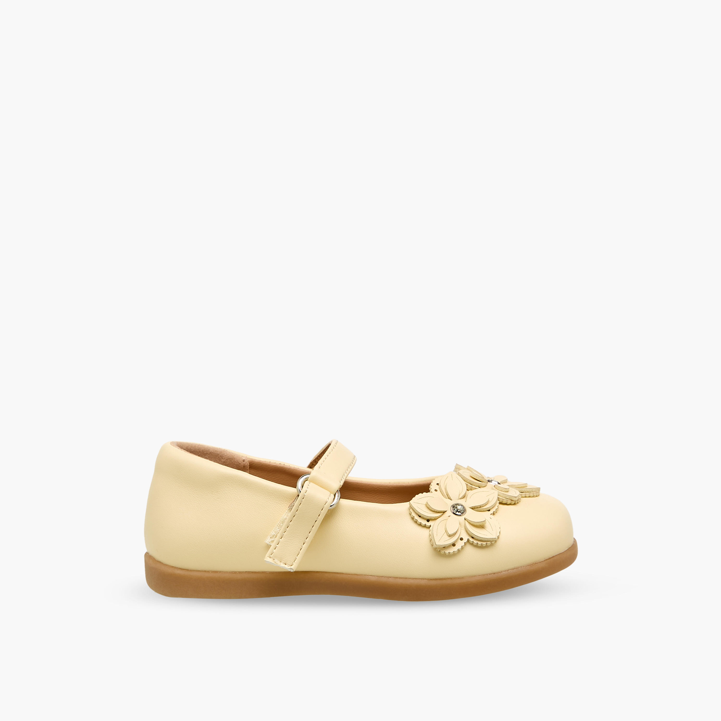 Barefeet Girls Hook & Loop Mary Jane Shoes-girls-shoes-maryjanes-image-3