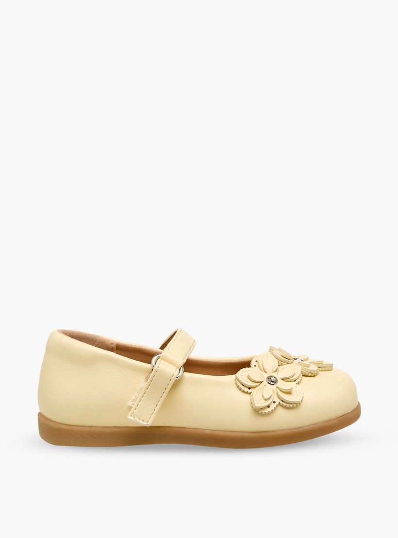 Barefeet Girls Hook & Loop Mary Jane Shoes-girls-shoes-maryjanes-image-3