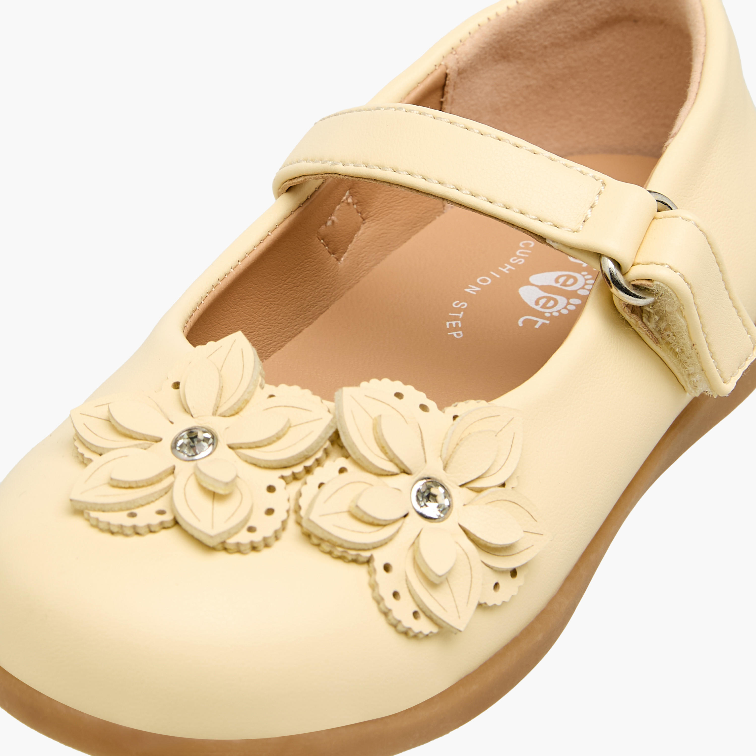 Barefeet Girls Hook & Loop Mary Jane Shoes-girls-shoes-maryjanes-image-6