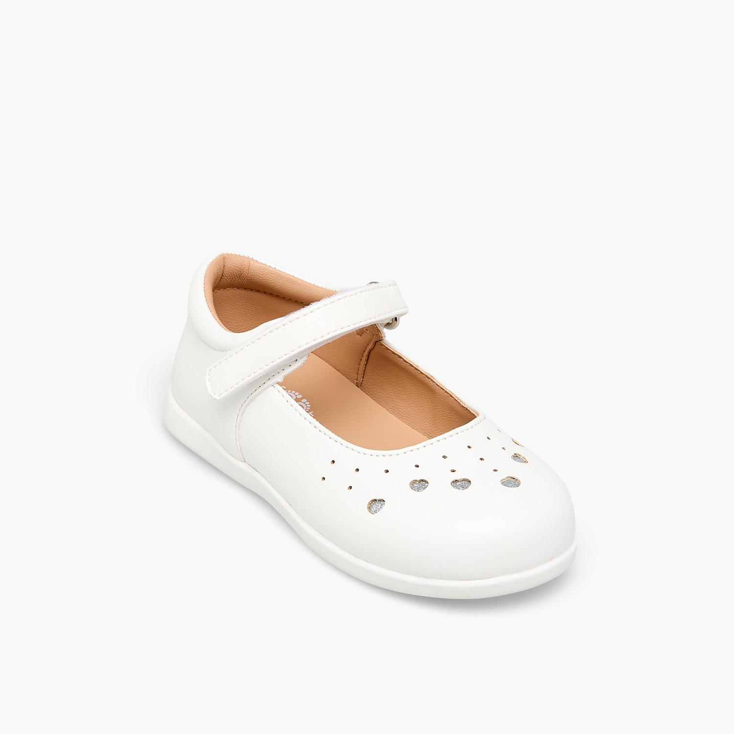 حذاء ماري جين بشريط لاصق للبنات من بيرفيت-girls-shoes-maryjanes-image-2