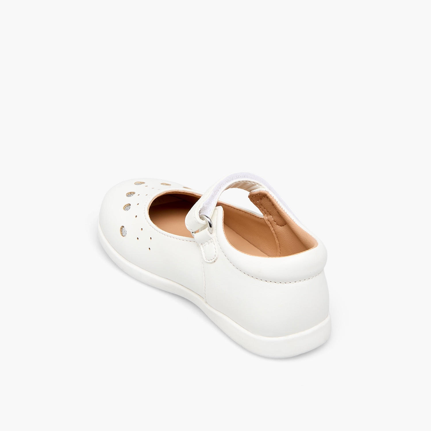 حذاء ماري جين بشريط لاصق للبنات من بيرفيت-girls-shoes-maryjanes-image-5