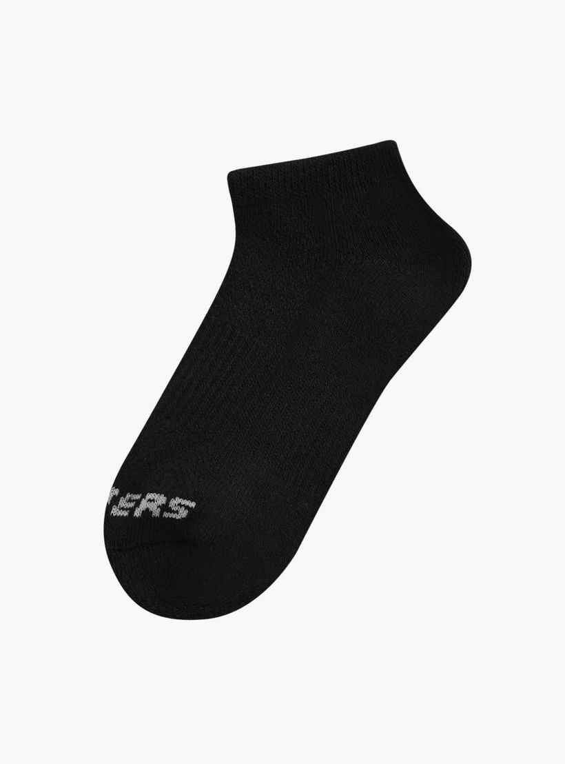جوارب رياضية تيري غير مرئية للأطفال من سكتشرز - S111102B-001-girls-accessories-socks-image-2