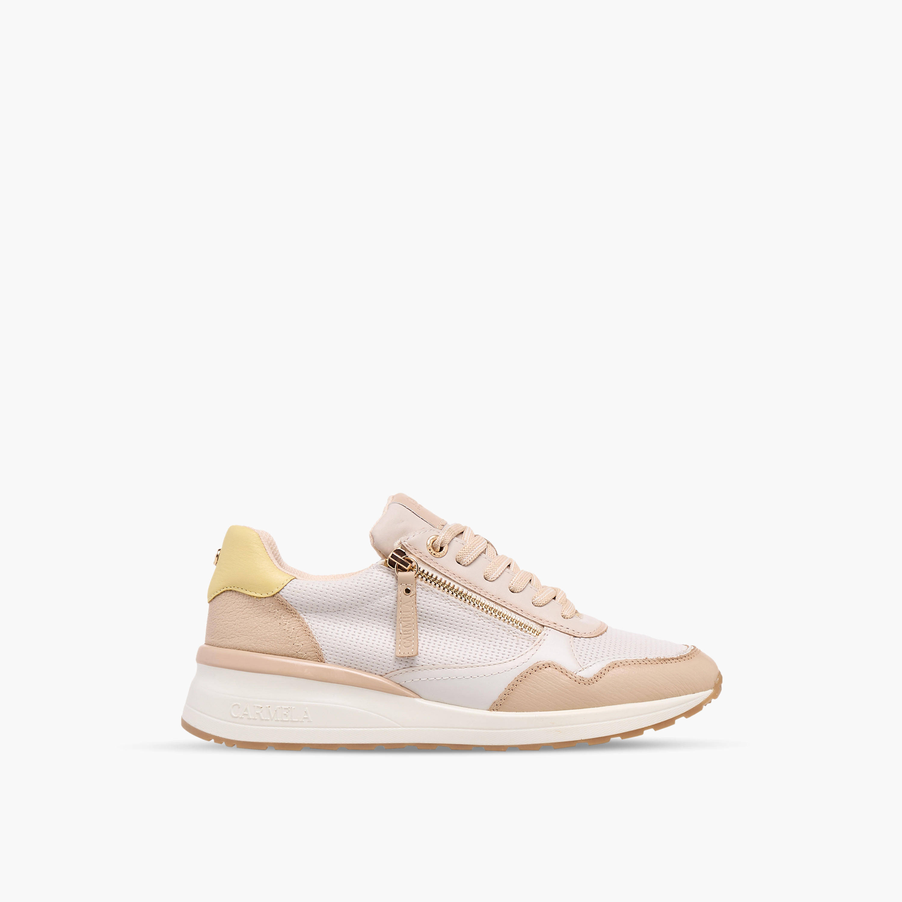 حذاء سنيكرز جلد بطول الكاحل ورباط إغلاق للنساء من كارميلا-women-shoes-sneakers-image-3