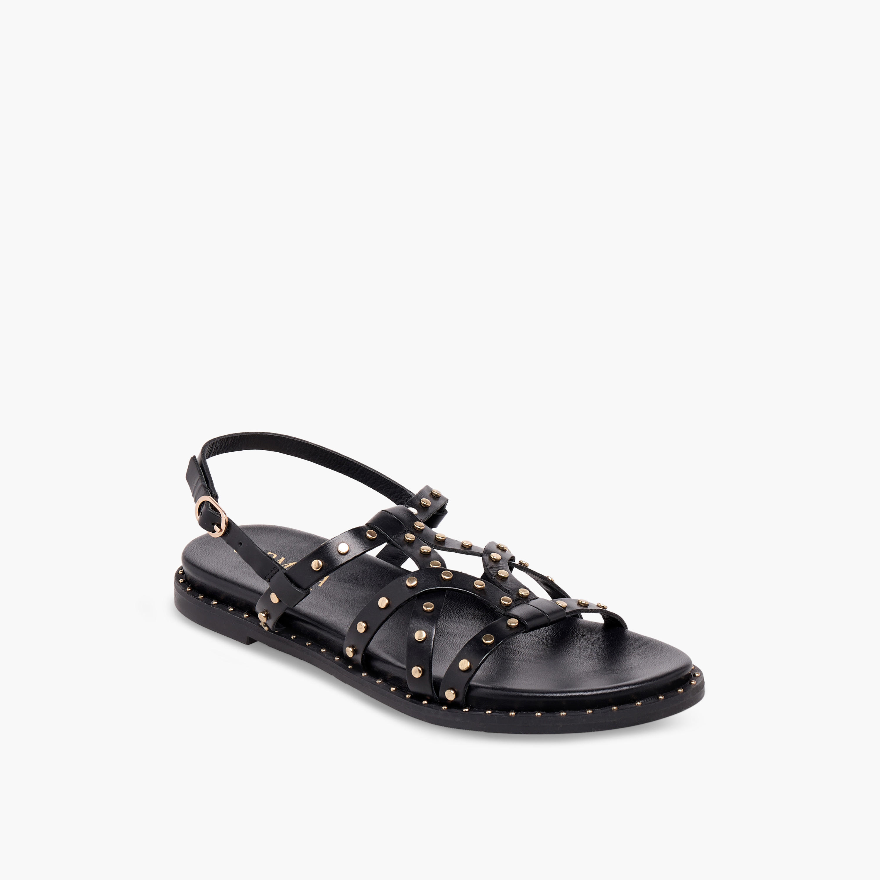 Carmela Women Studded Leather Sandals-women-shoes-flats-sandals-image-2
