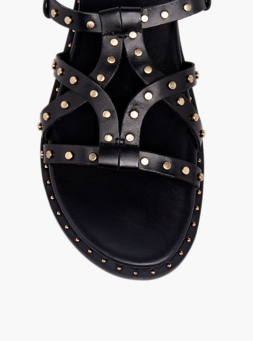 Carmela Women Studded Leather Sandals-women-shoes-flats-sandals-image-4