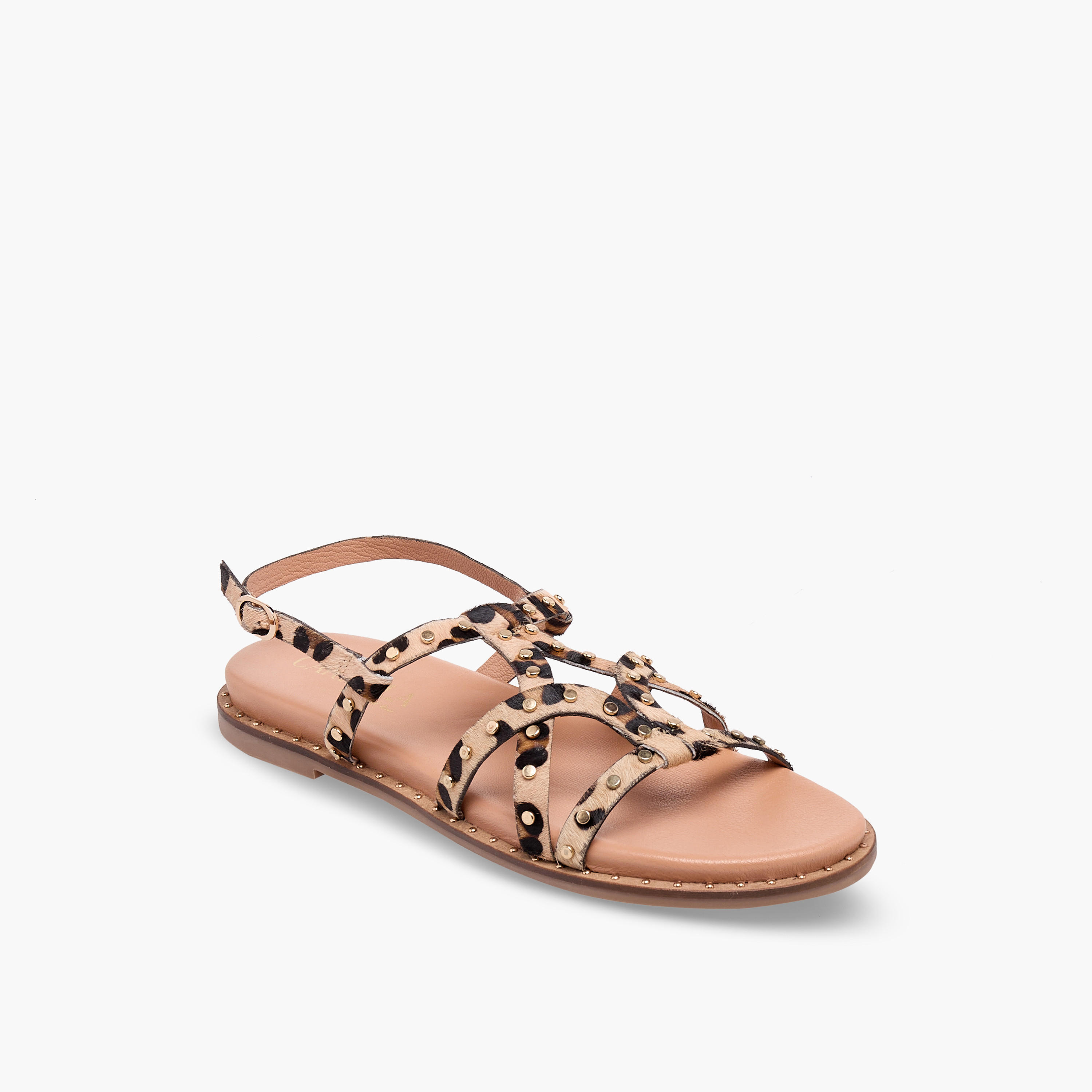 Carmela Women Studded Leather Sandals-women-shoes-flats-sandals-image-2