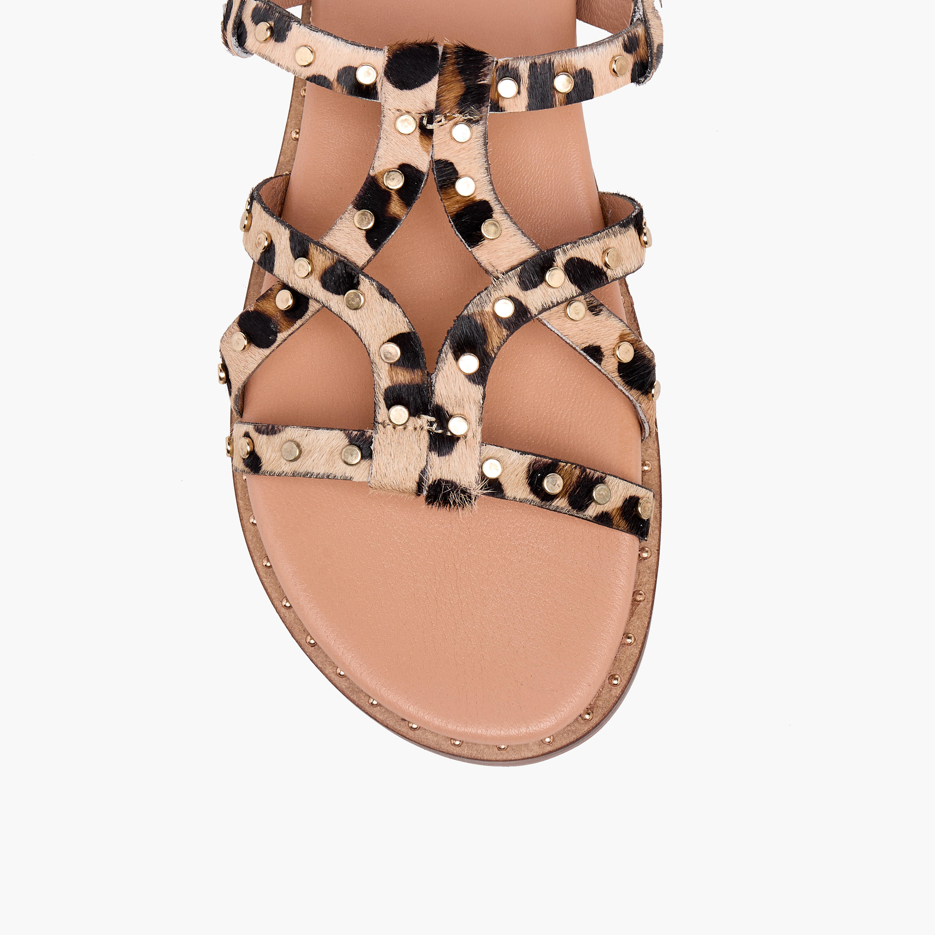 Carmela Women Studded Leather Sandals-women-shoes-flats-sandals-image-4