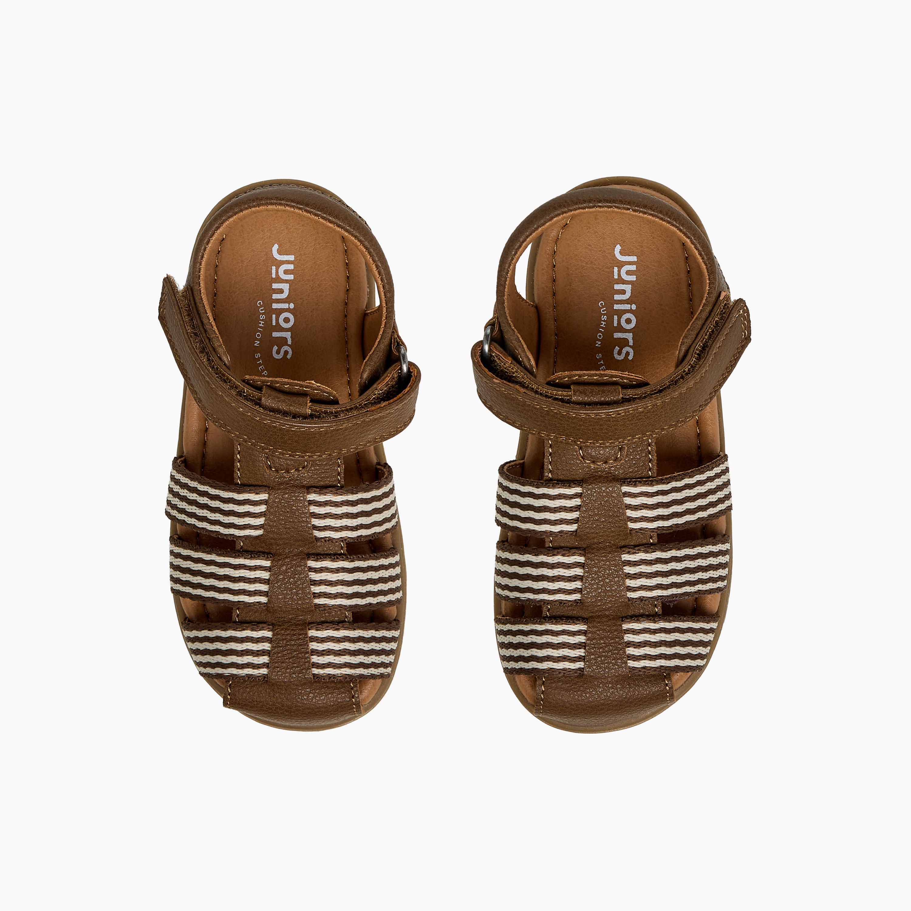 Juniors Boys Hook & Loop Sandals-boys-shoes-sandals-image-1