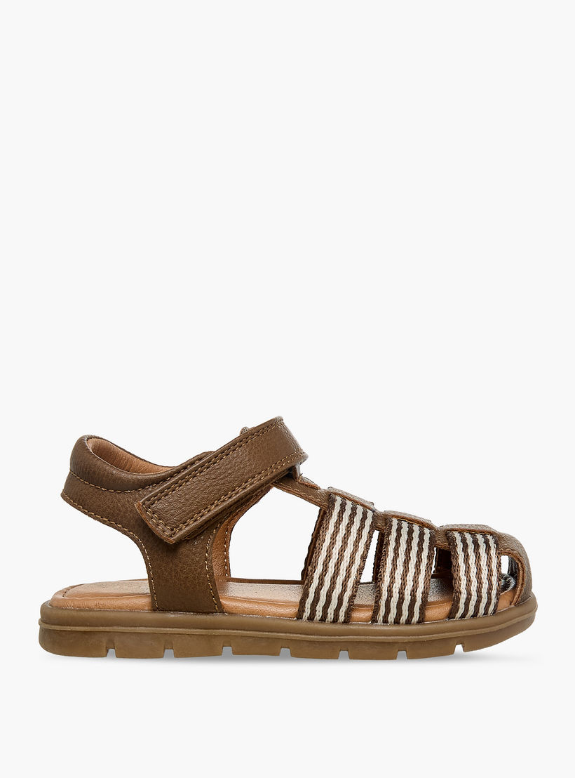 Juniors Boys Hook & Loop Sandals-boys-shoes-sandals-image-2