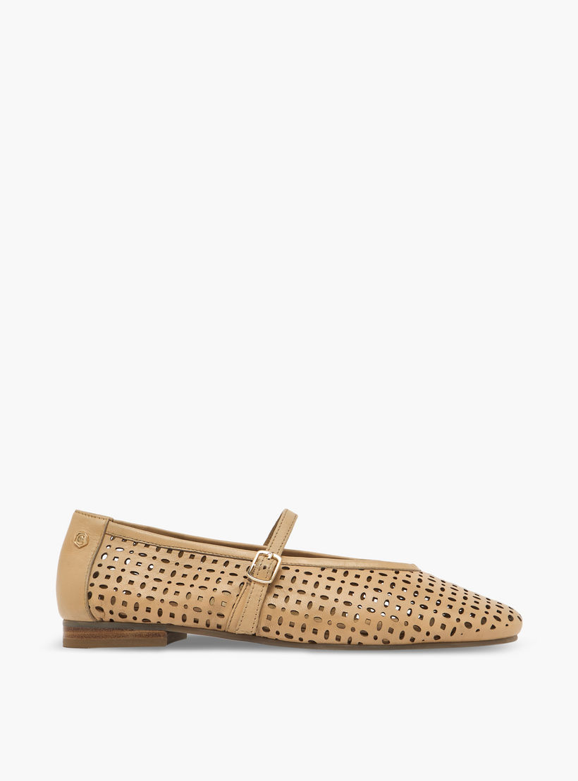 Carmela Women Laser Cut Leather Mary Jane Shoes-women-shoes-ballerinas-image-3