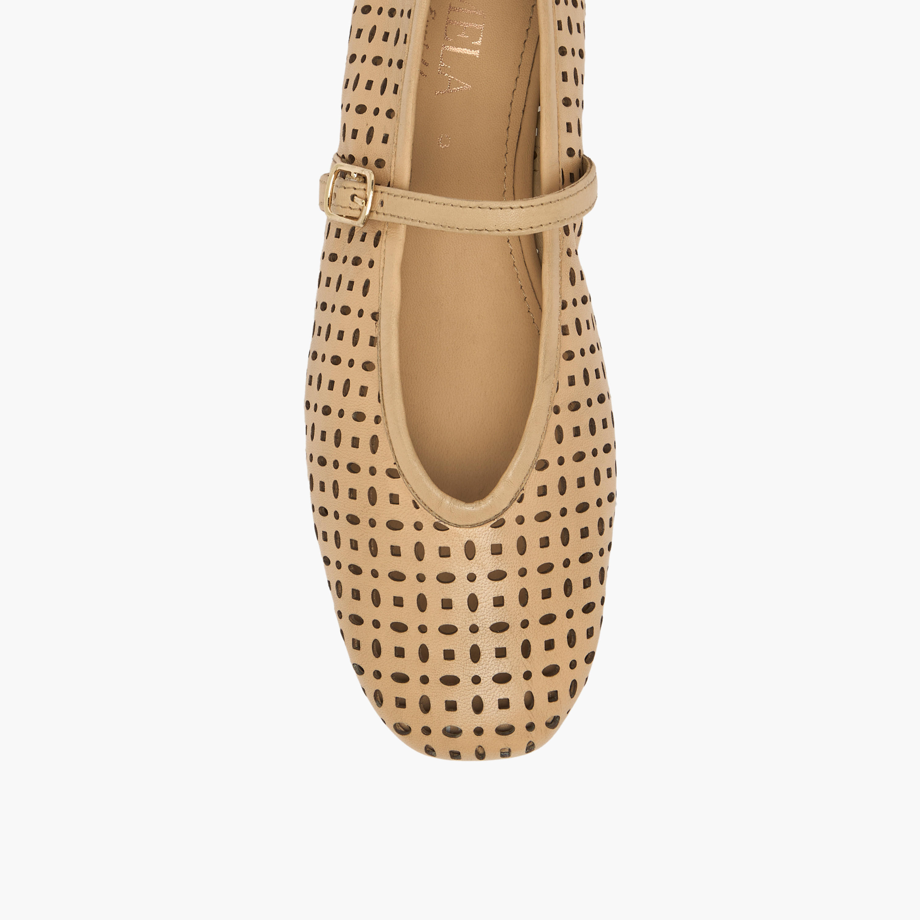 Carmela Women Laser Cut Leather Mary Jane Shoes-women-shoes-ballerinas-image-4