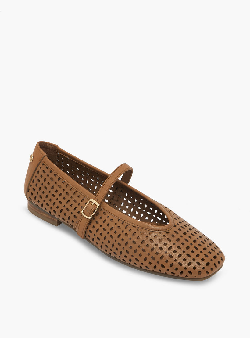 Carmela Women Laser Cut Leather Mary Jane Shoes-women-shoes-ballerinas-image-2