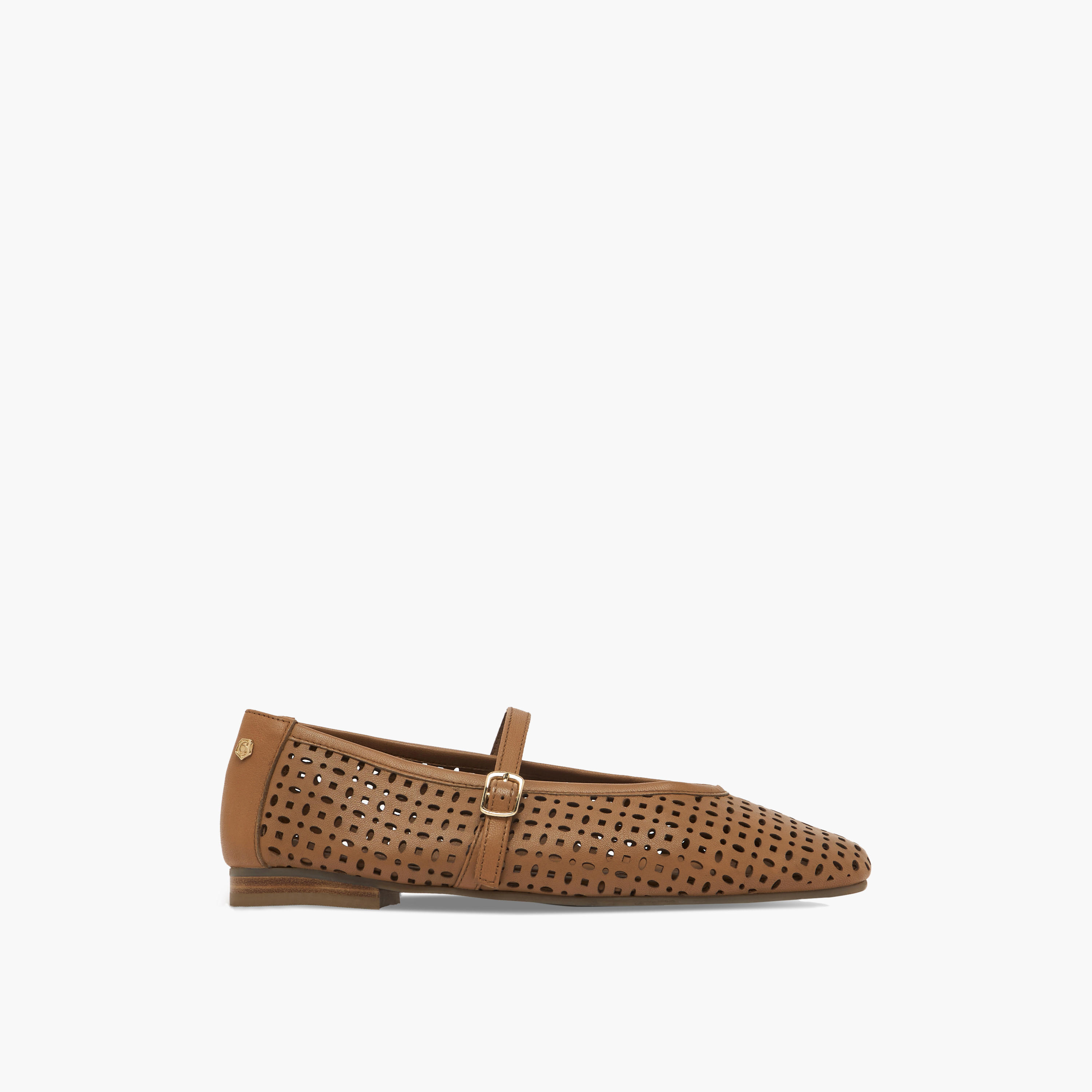 Carmela Women Laser Cut Leather Mary Jane Shoes-women-shoes-ballerinas-image-3