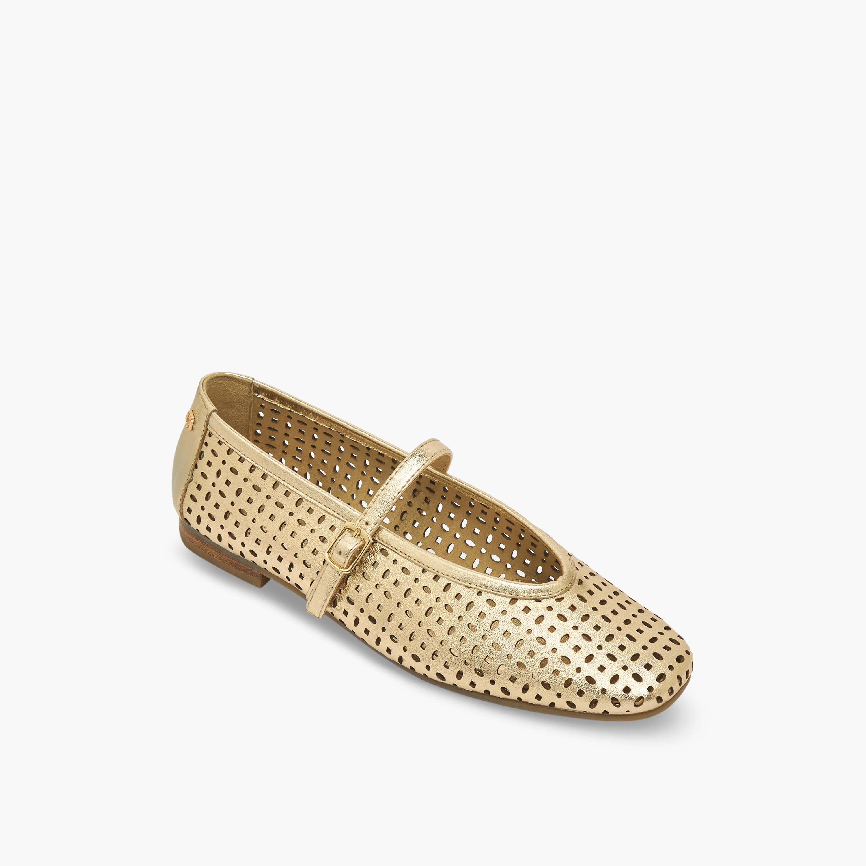 Carmela Women Laser Cut Leather Mary Jane Shoes-women-shoes-ballerinas-image-2