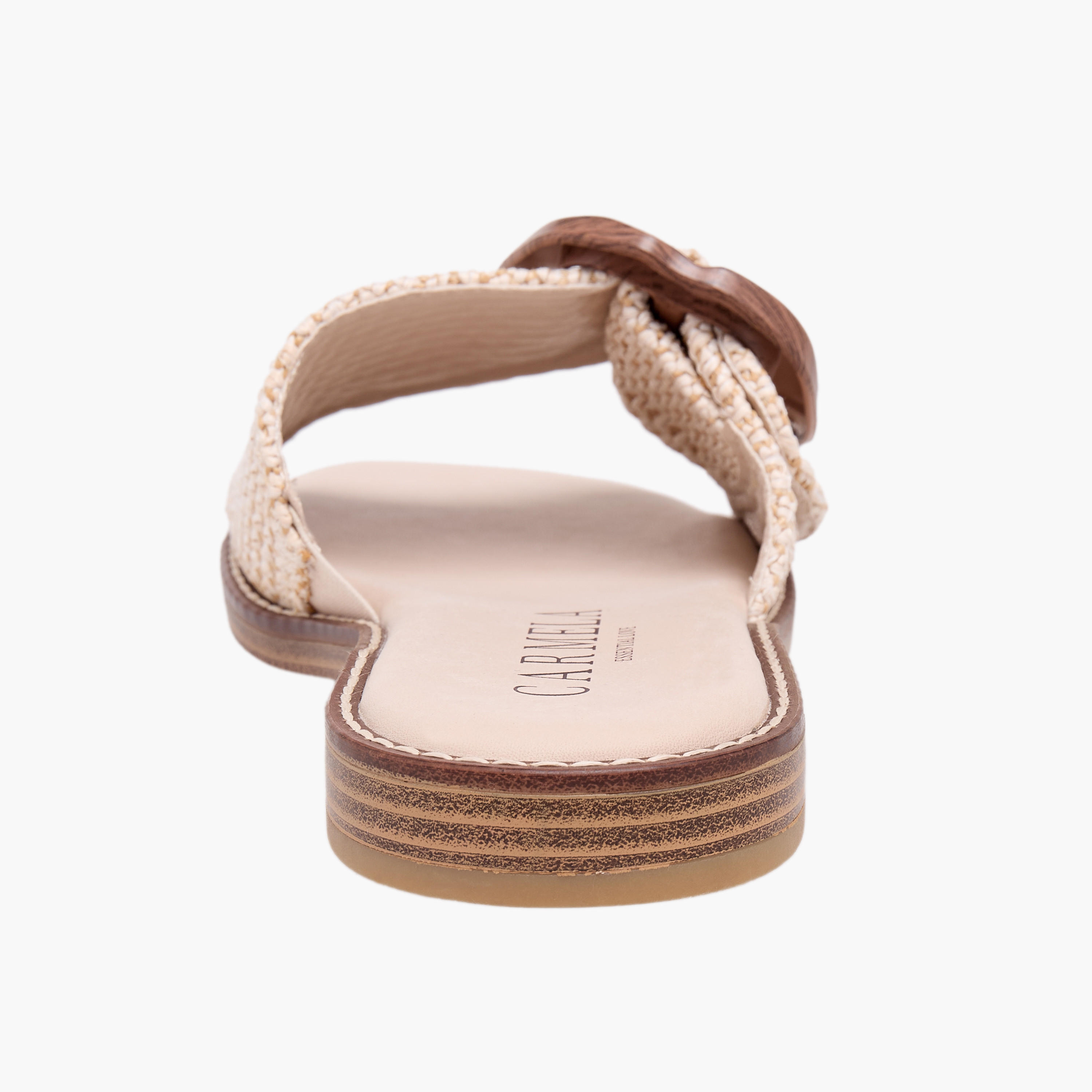 Carmela Women Textured Leather Sandals-women-shoes-flats-sandals-image-5