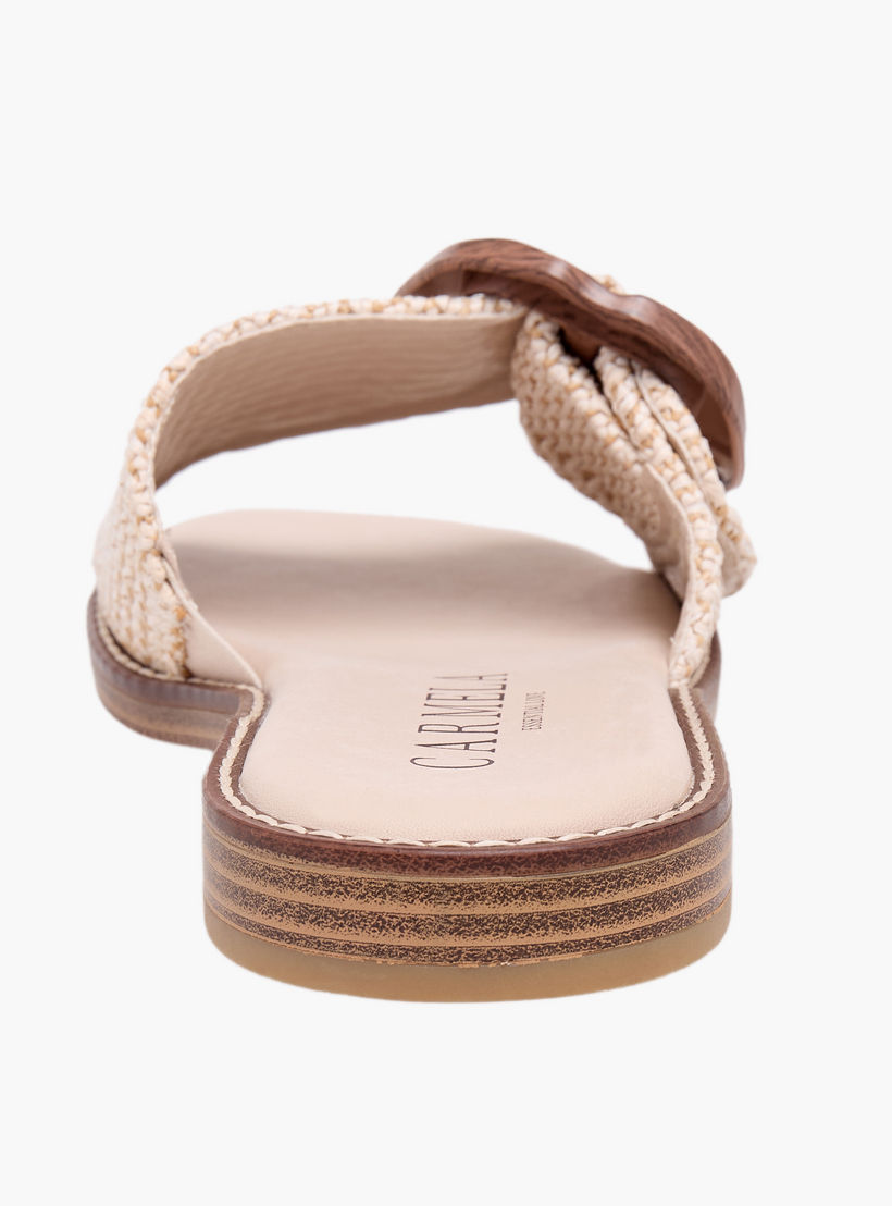Carmela Women Textured Leather Sandals-women-shoes-flats-sandals-image-5