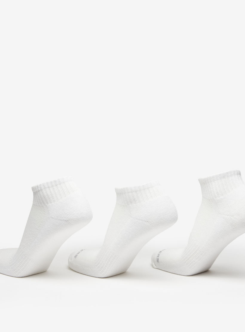 جوارب رياضية 1/2 متوسطة الطول للرجال من سكتشرز - S111035D-100 -men-socks-image-2