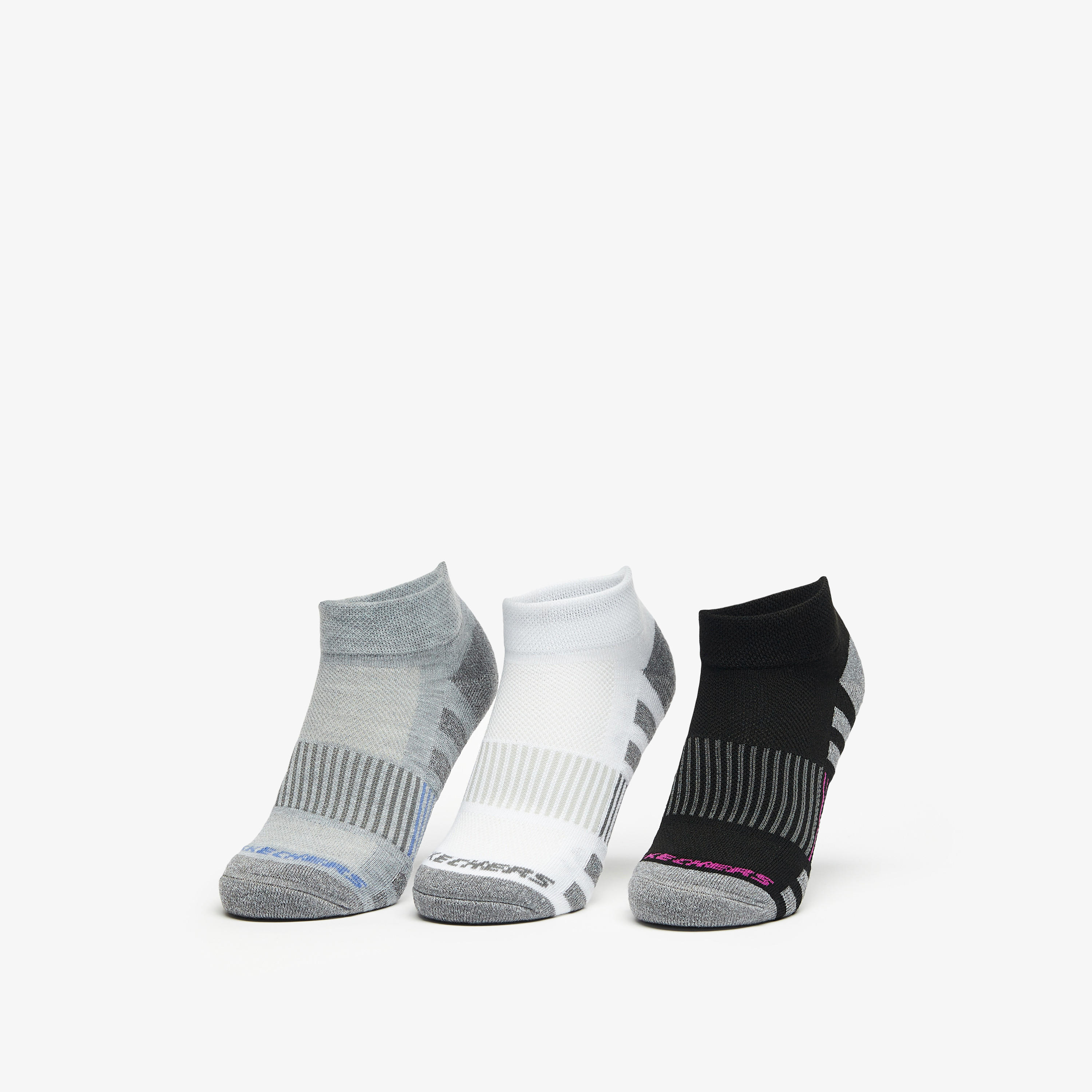 Skechers Women's Extended Terry Crew Length Sports Socks - S114344-041-women-socksandstockings-image-1
