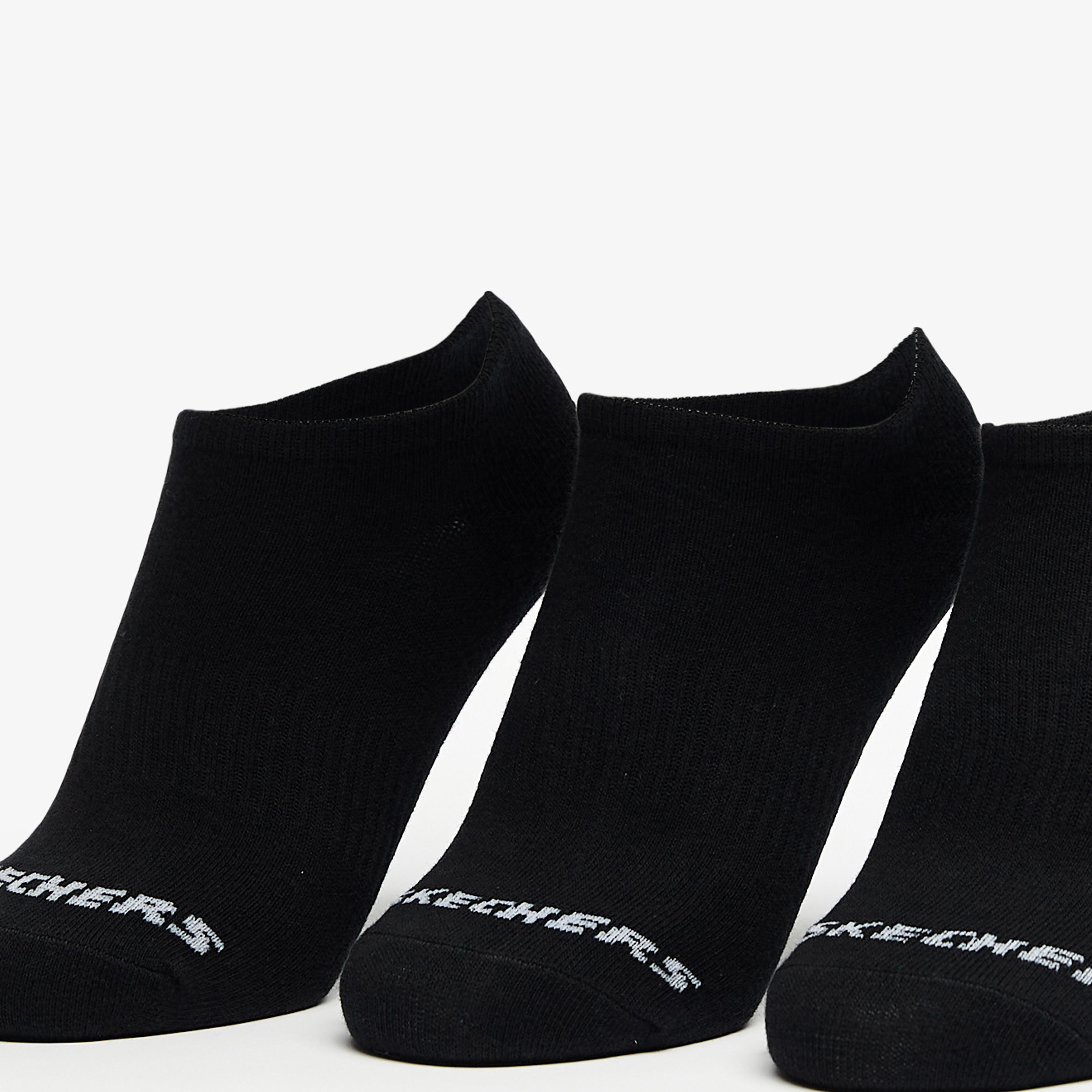 Skechers Women's Non-Terry Invisible Sports Socks - S114041C-001-women-socksandstockings-image-2