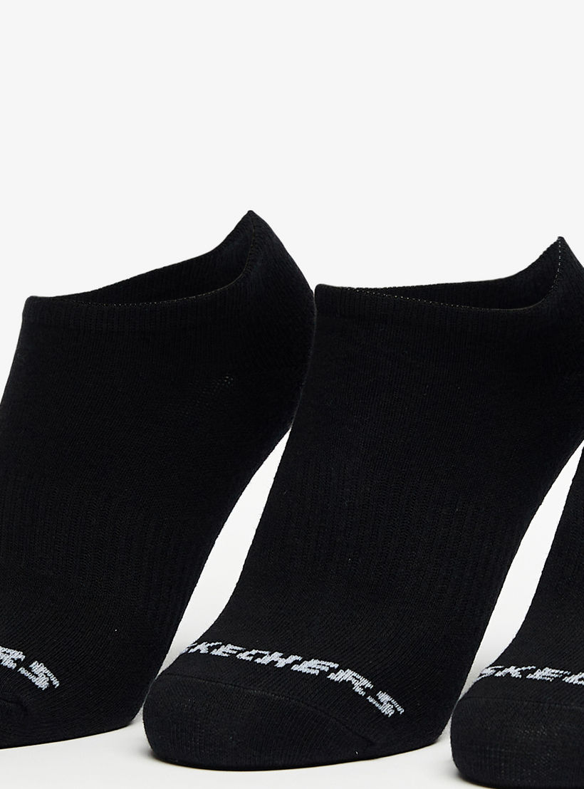 Skechers Women's Non-Terry Invisible Sports Socks - S114041C-001-women-socksandstockings-image-2