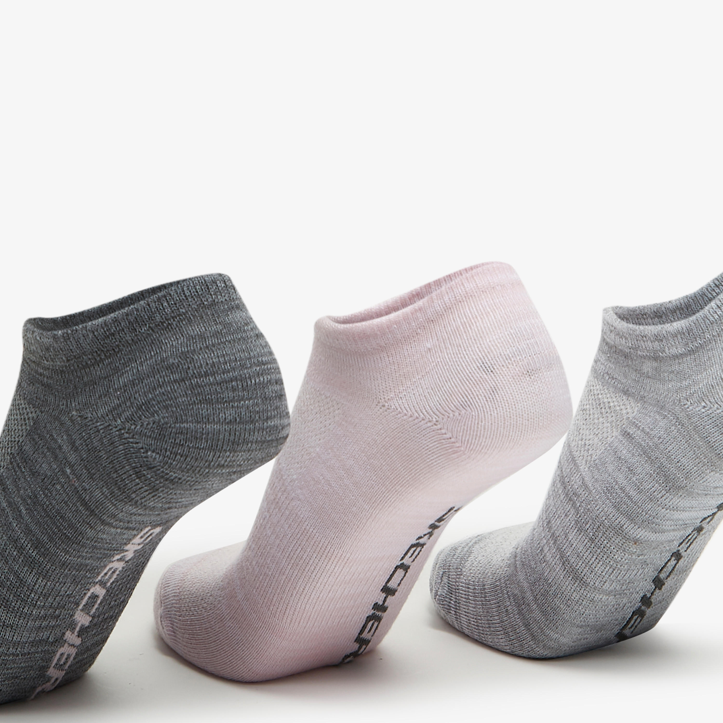 طقم جوارب رياضية غير مرئية للنساء من سكتشرز - S115750-693 -women-socksandstockings-image-4
