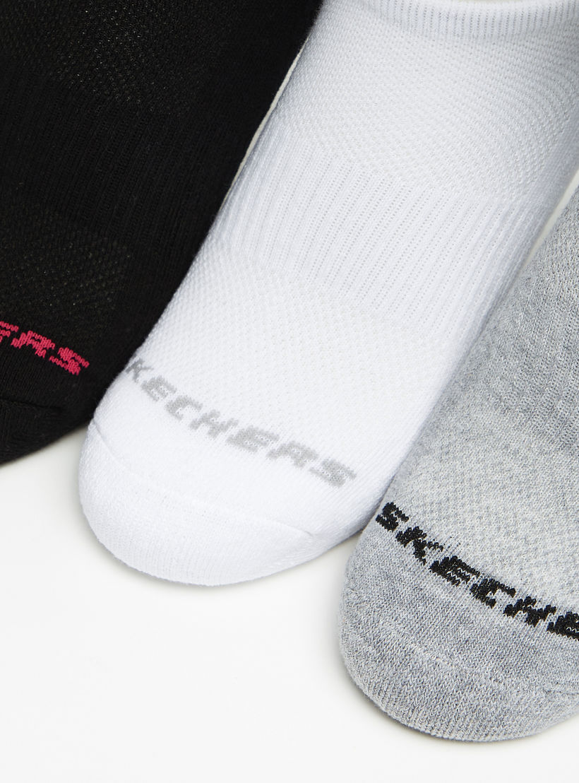 Skechers Women's Terry Invisible Sports Socks - S111102C-115-women-socksandstockings-image-2